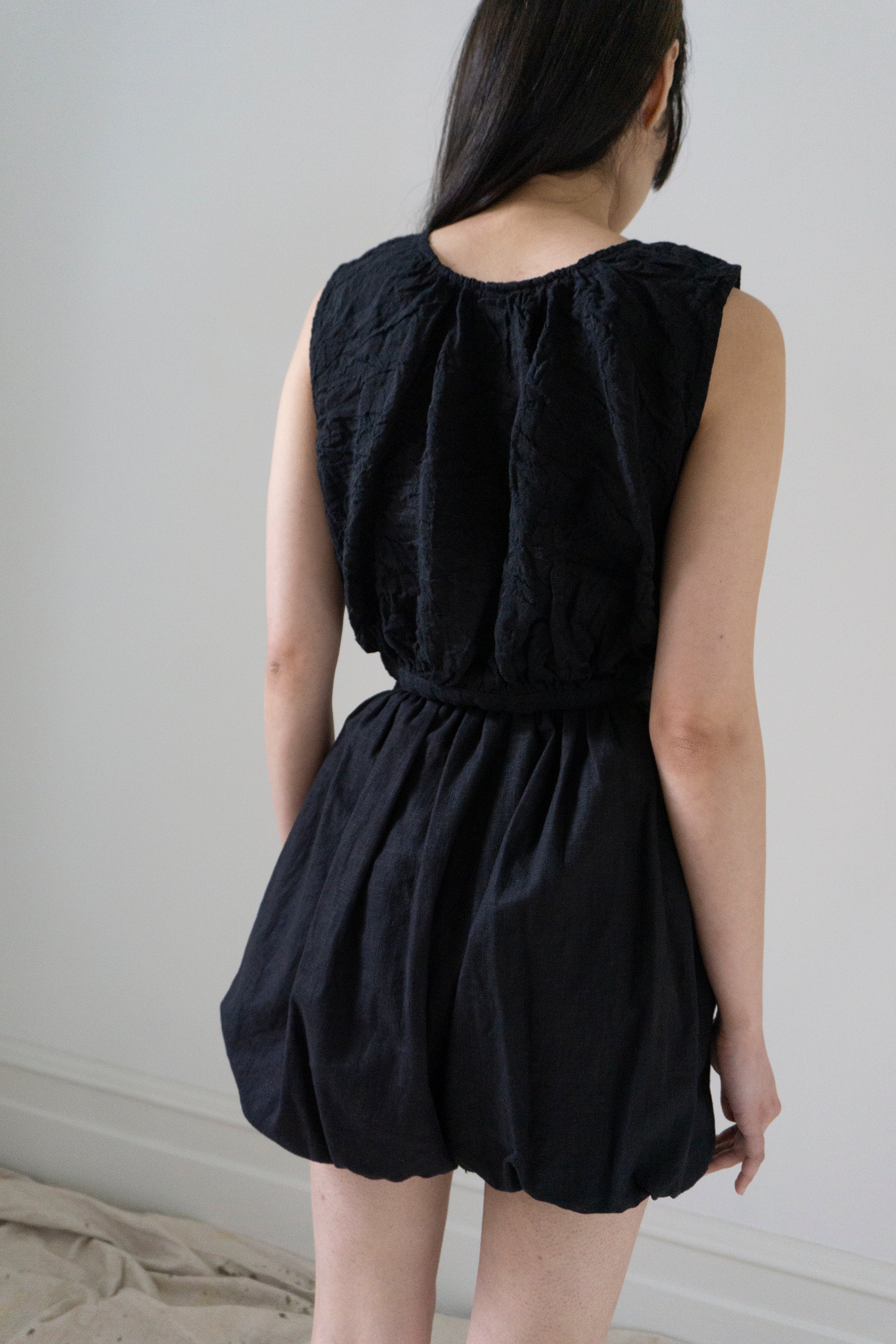 Short Alix en Lin - Noir