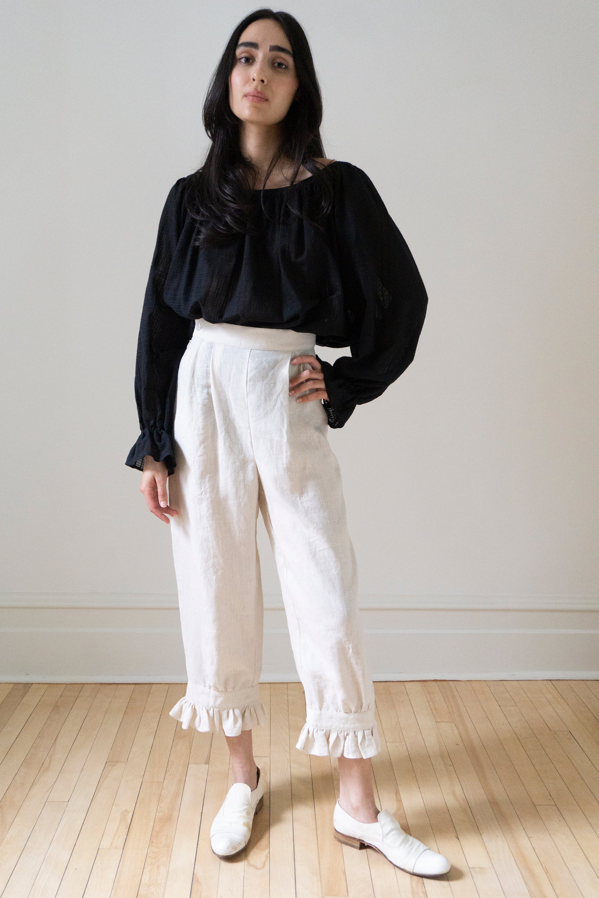 Ceres Bloomers en lin - Sel