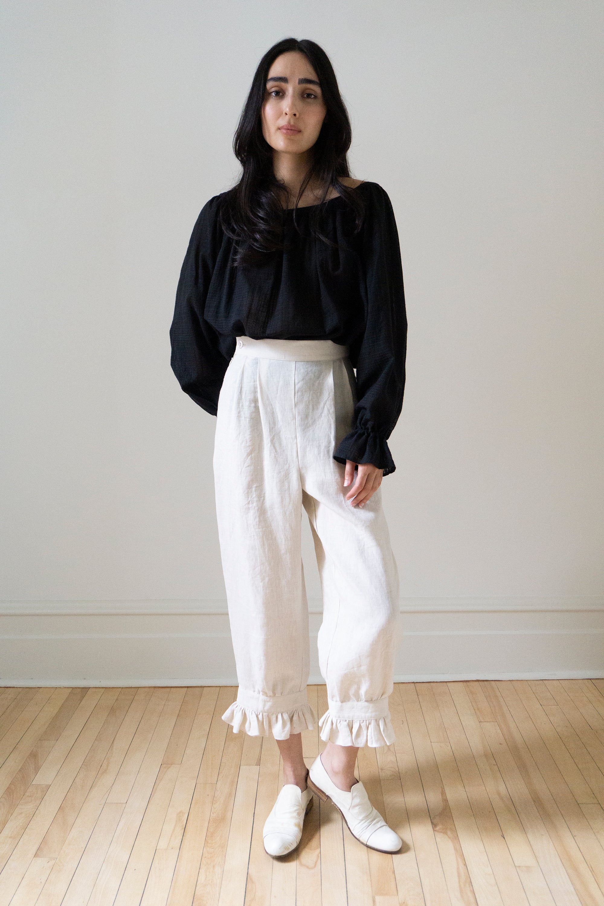 Ceres Bloomers en lin - Sel
