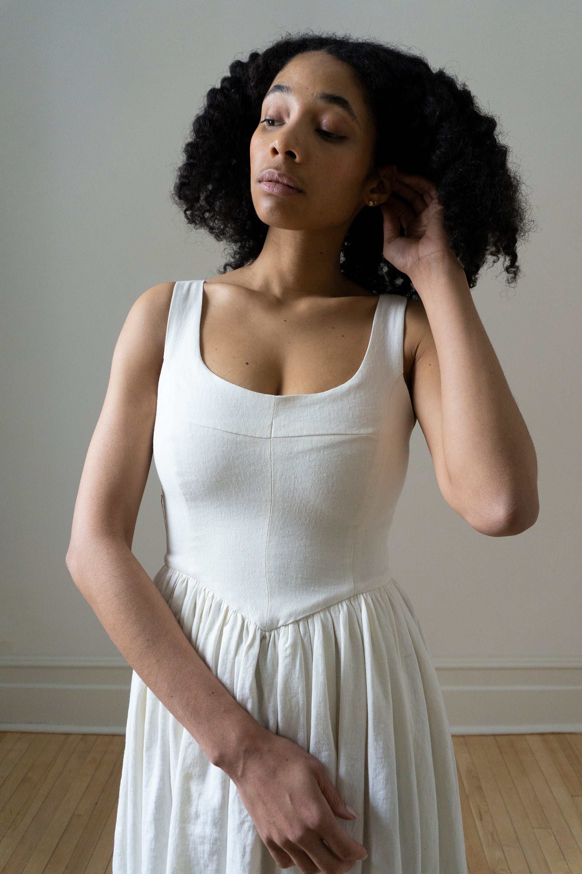 Hemlock Dress - White