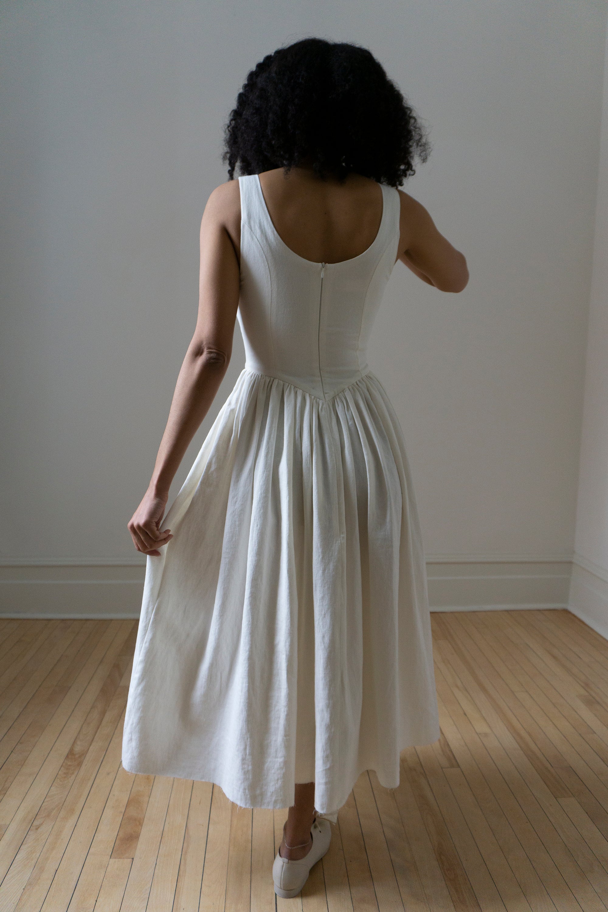 Hemlock Dress - White