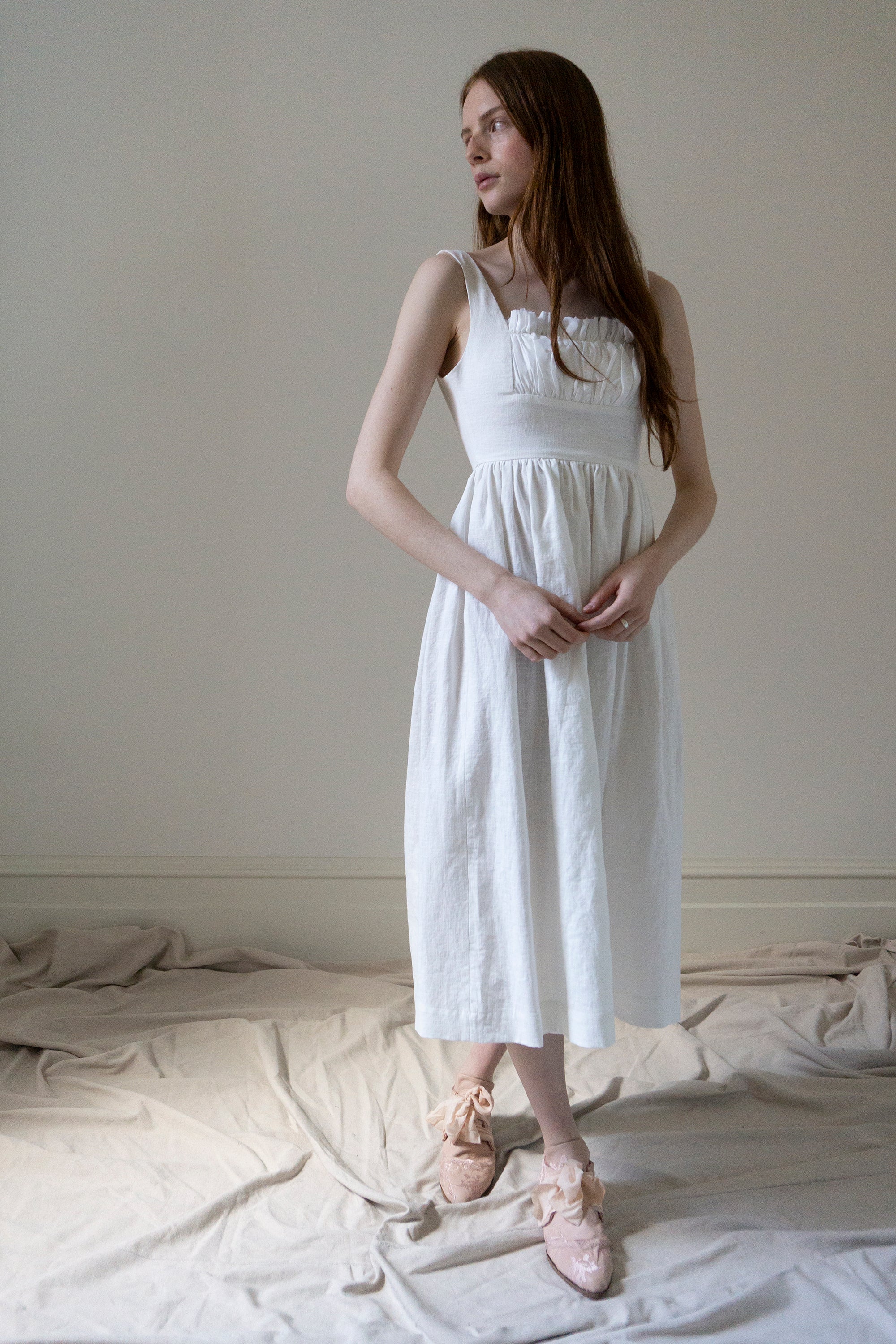 Robe Calliope - Blanc