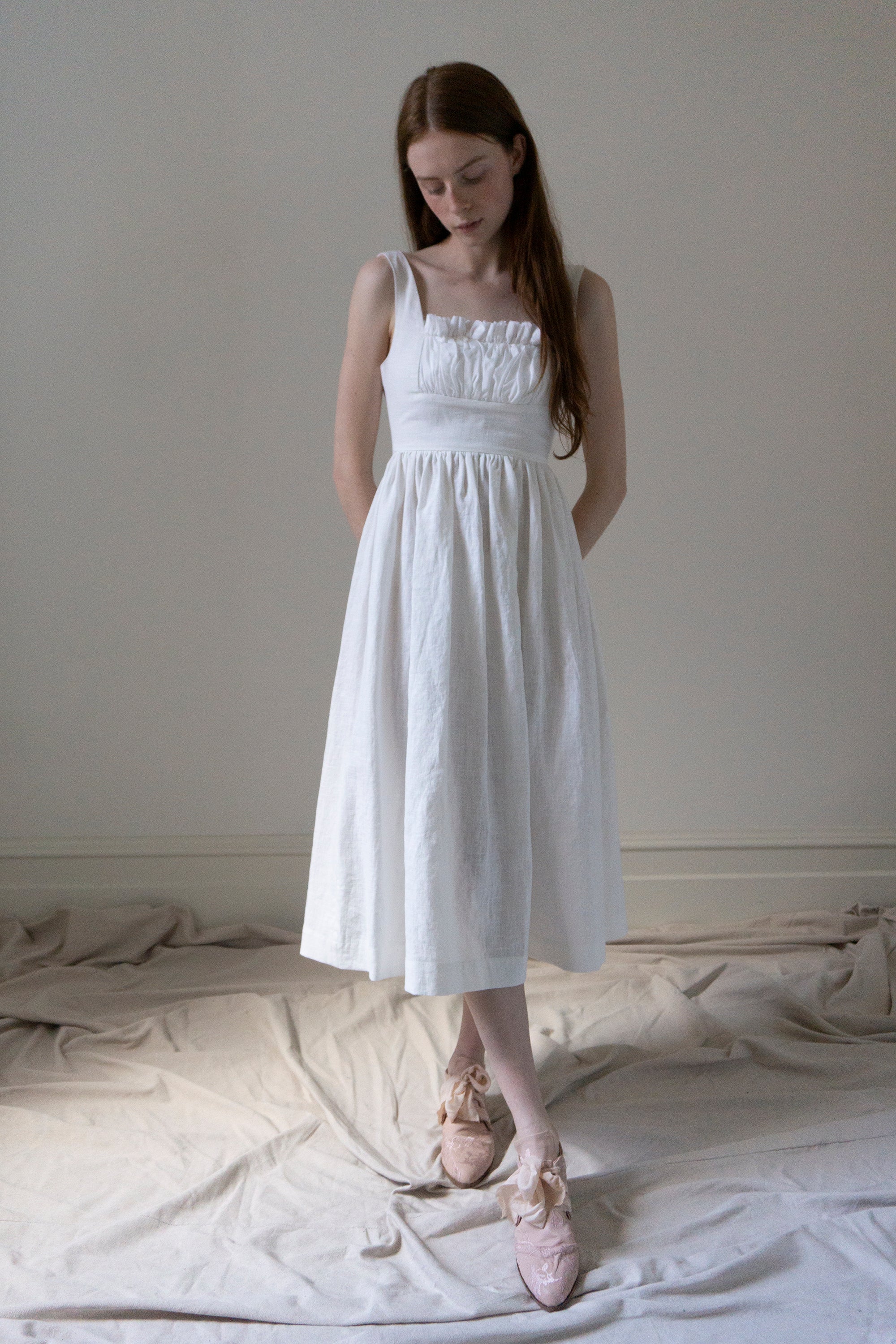 Robe Calliope - Blanc
