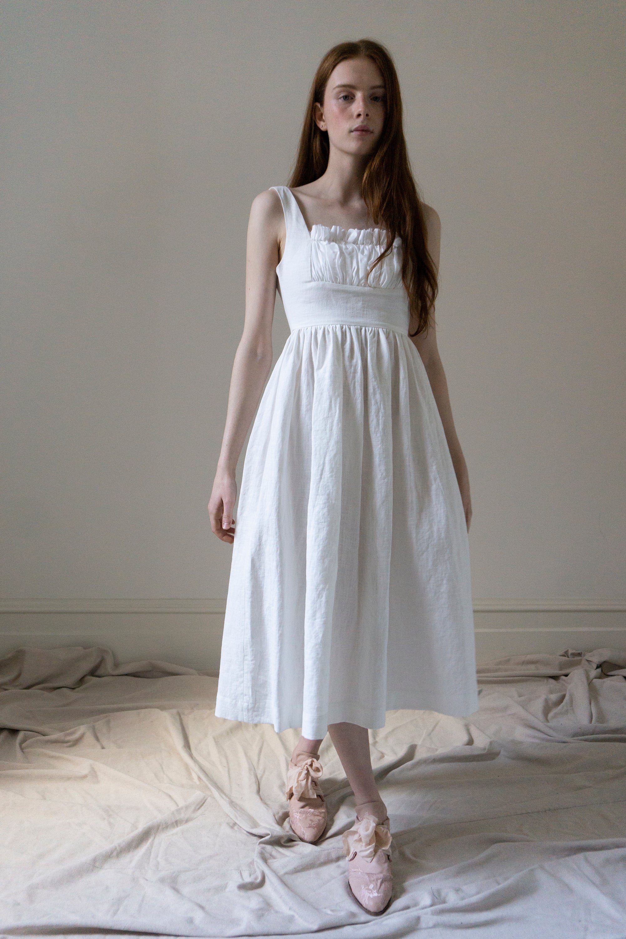 Robe Calliope - Blanc