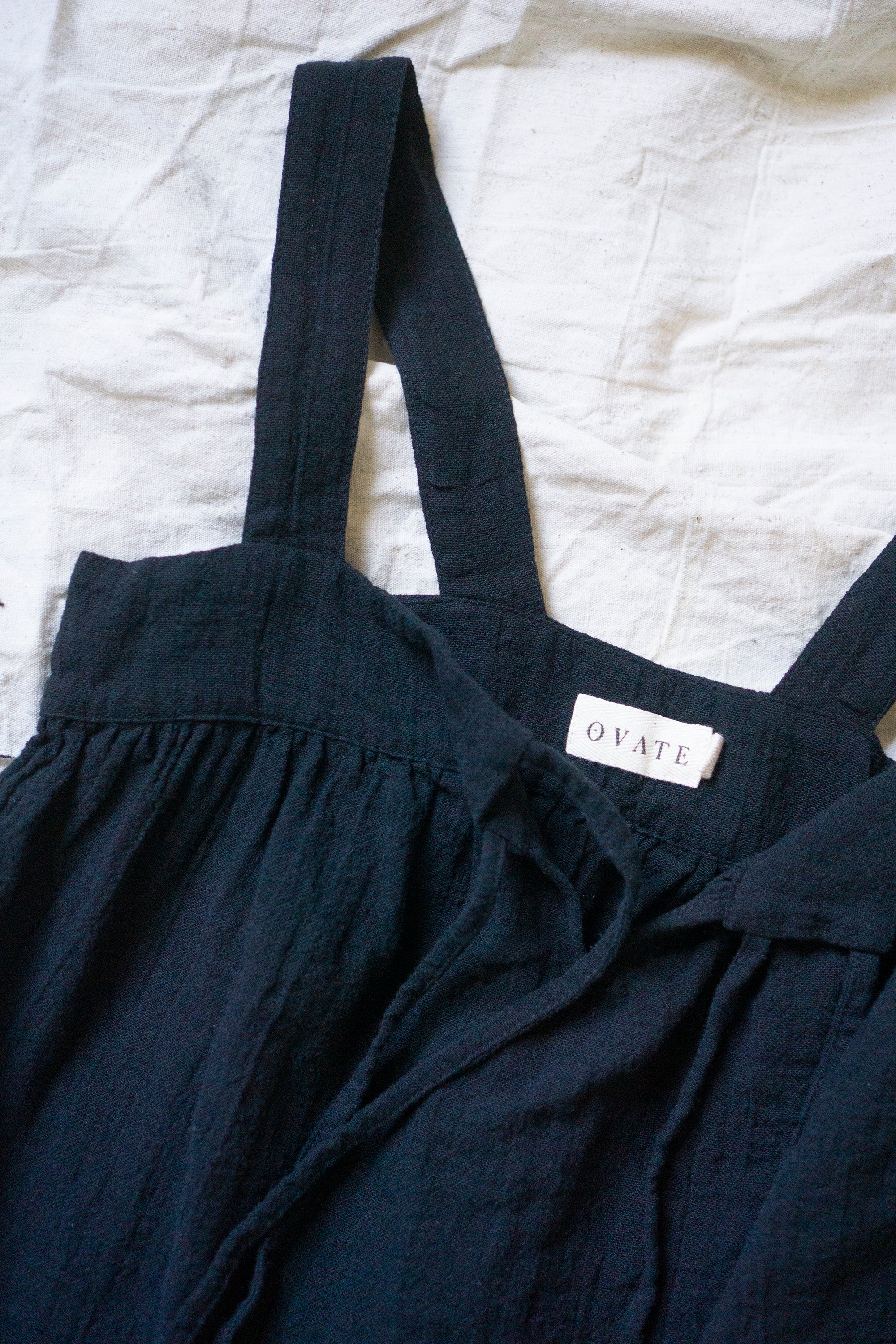 Haut en Lin Claude - Noir