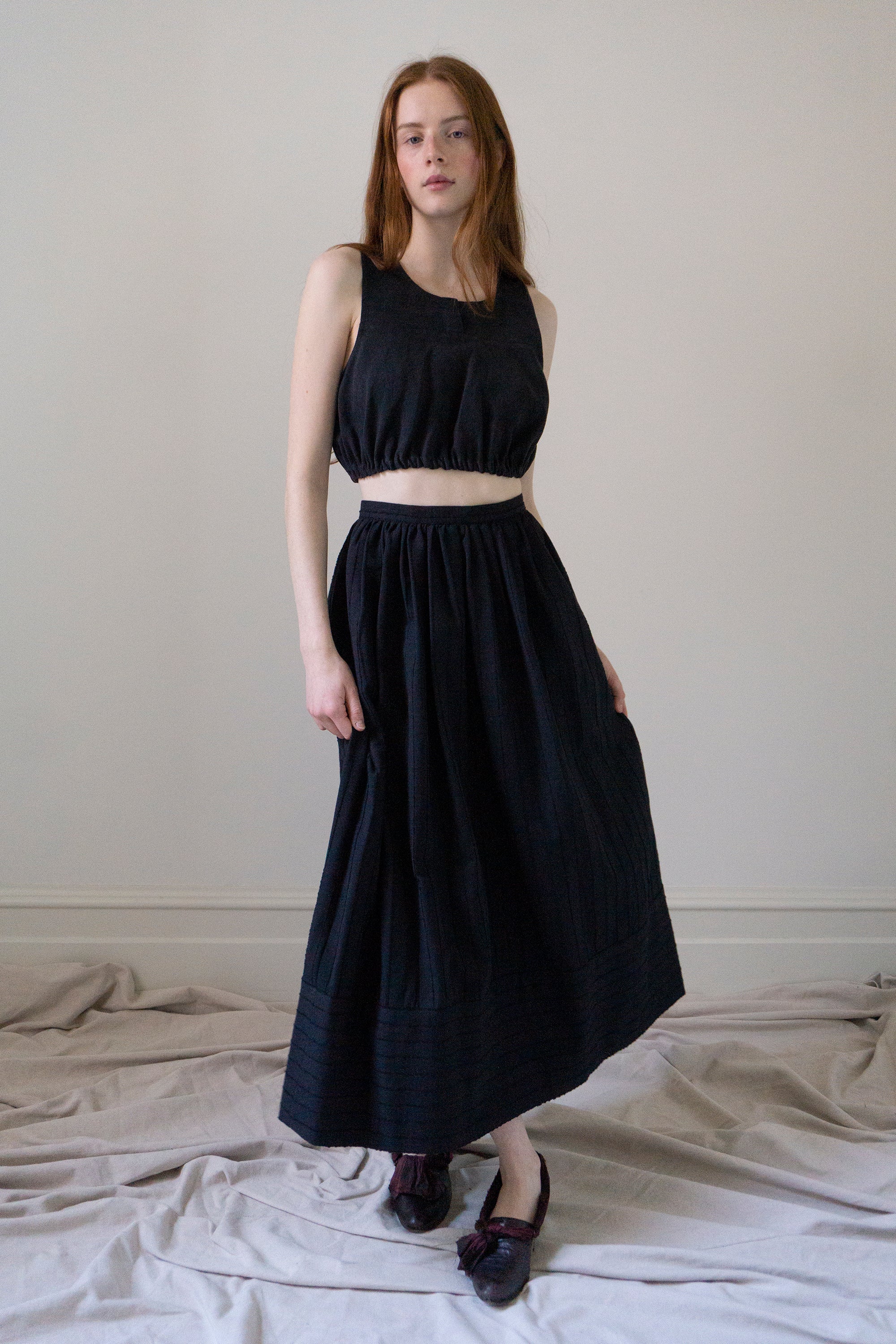 Jupe Danica - Rayures Noires
