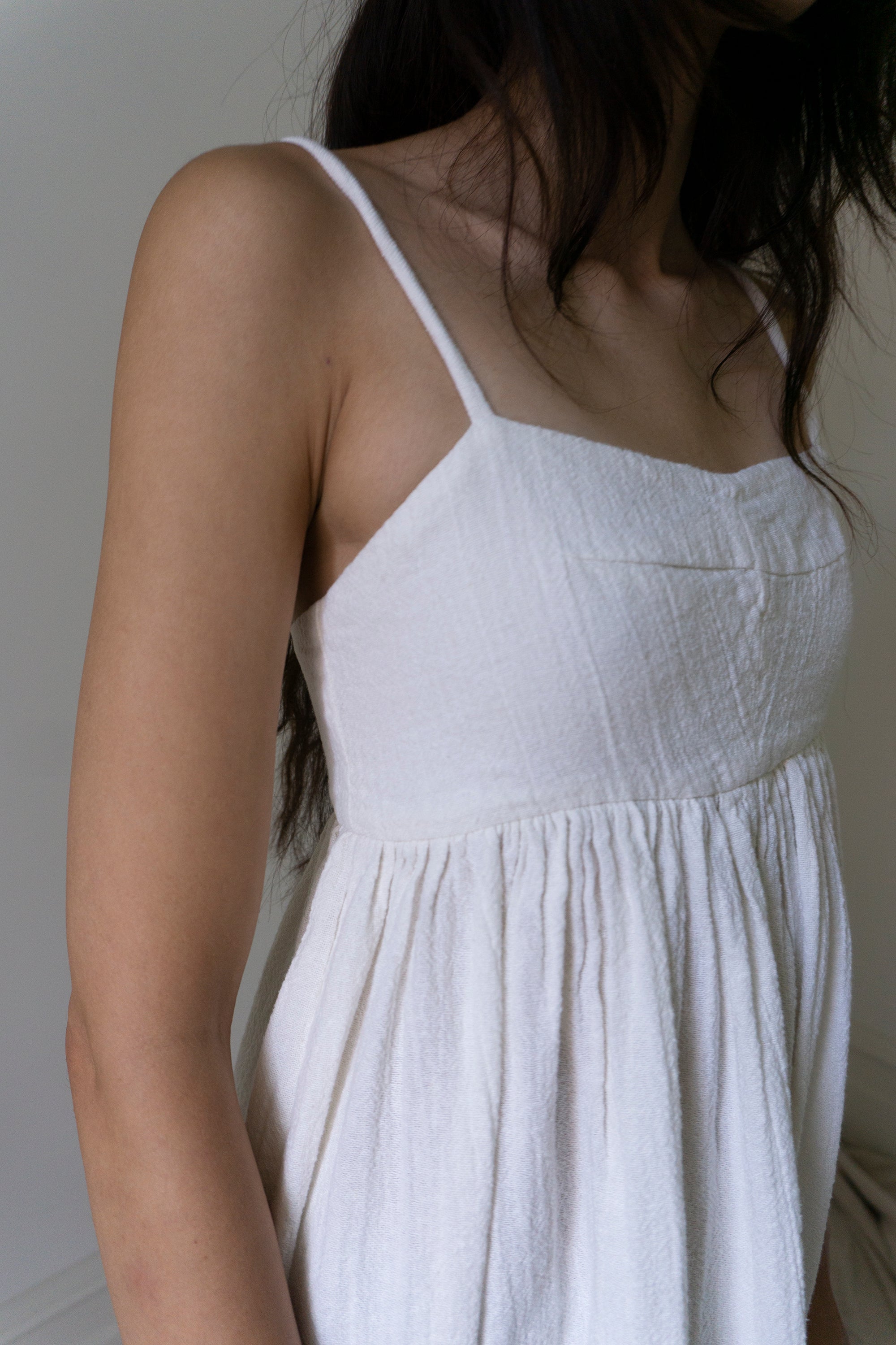 Robe en lin Esme - Blanc