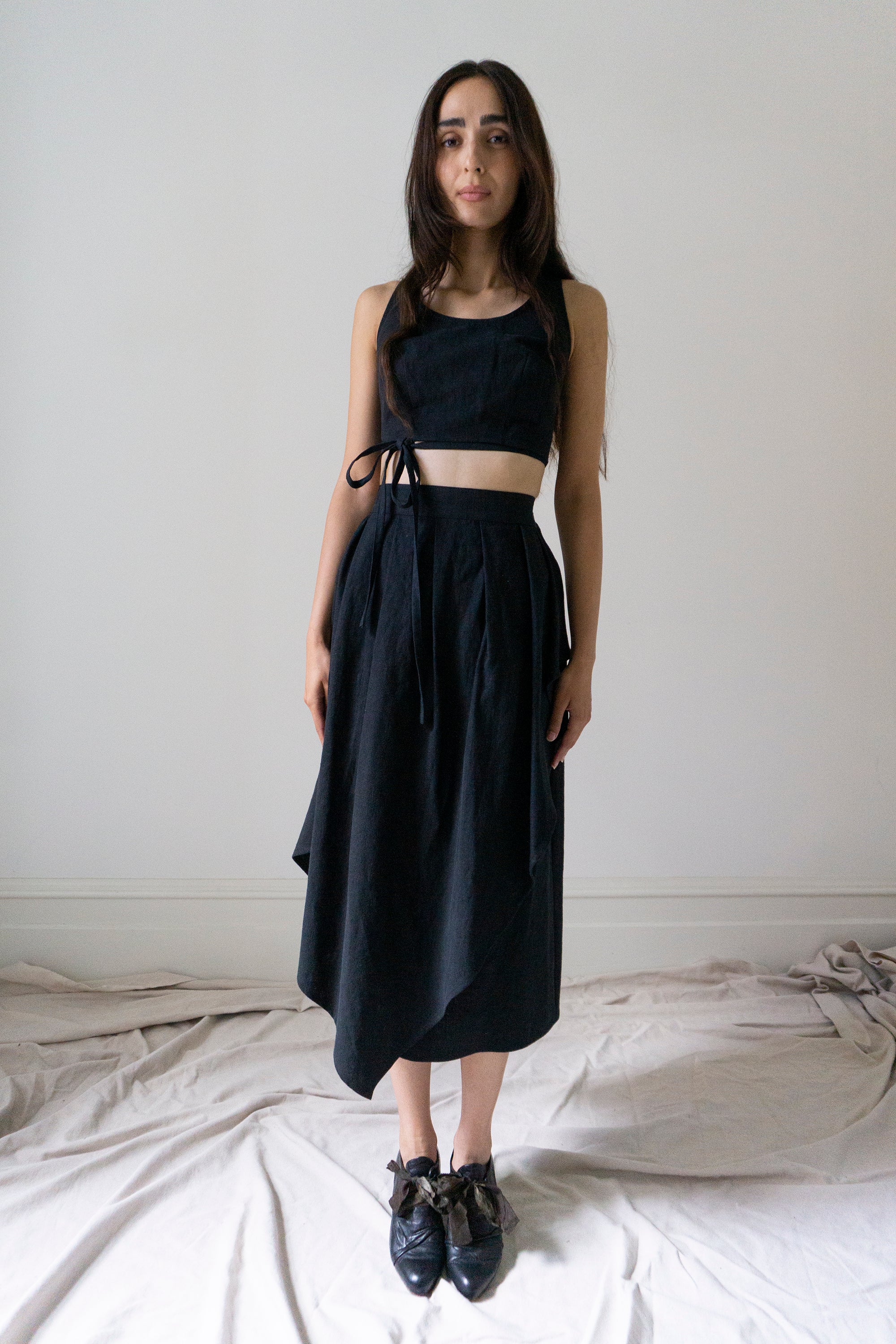 Violet Top - Black
