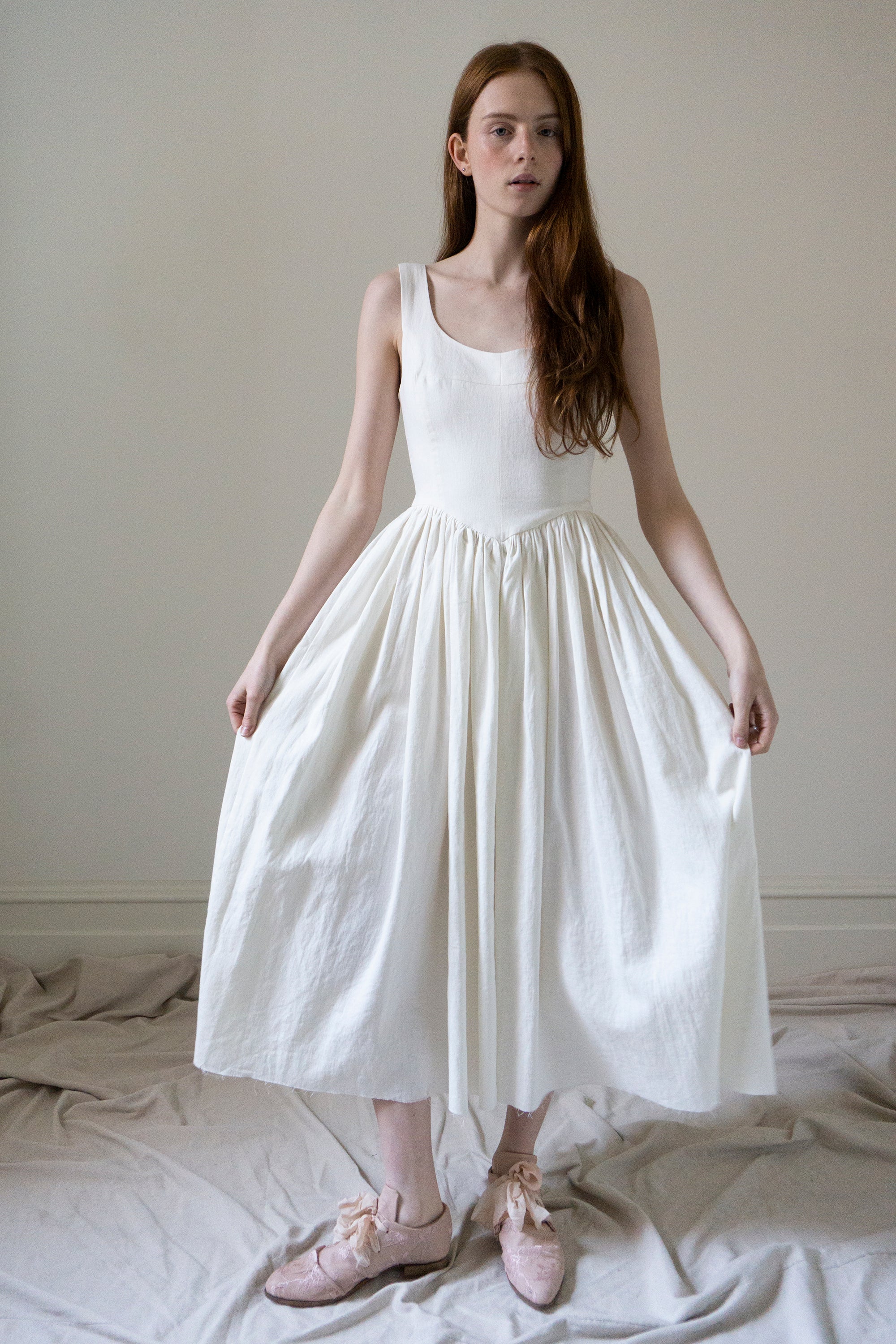 Hemlock Dress - White