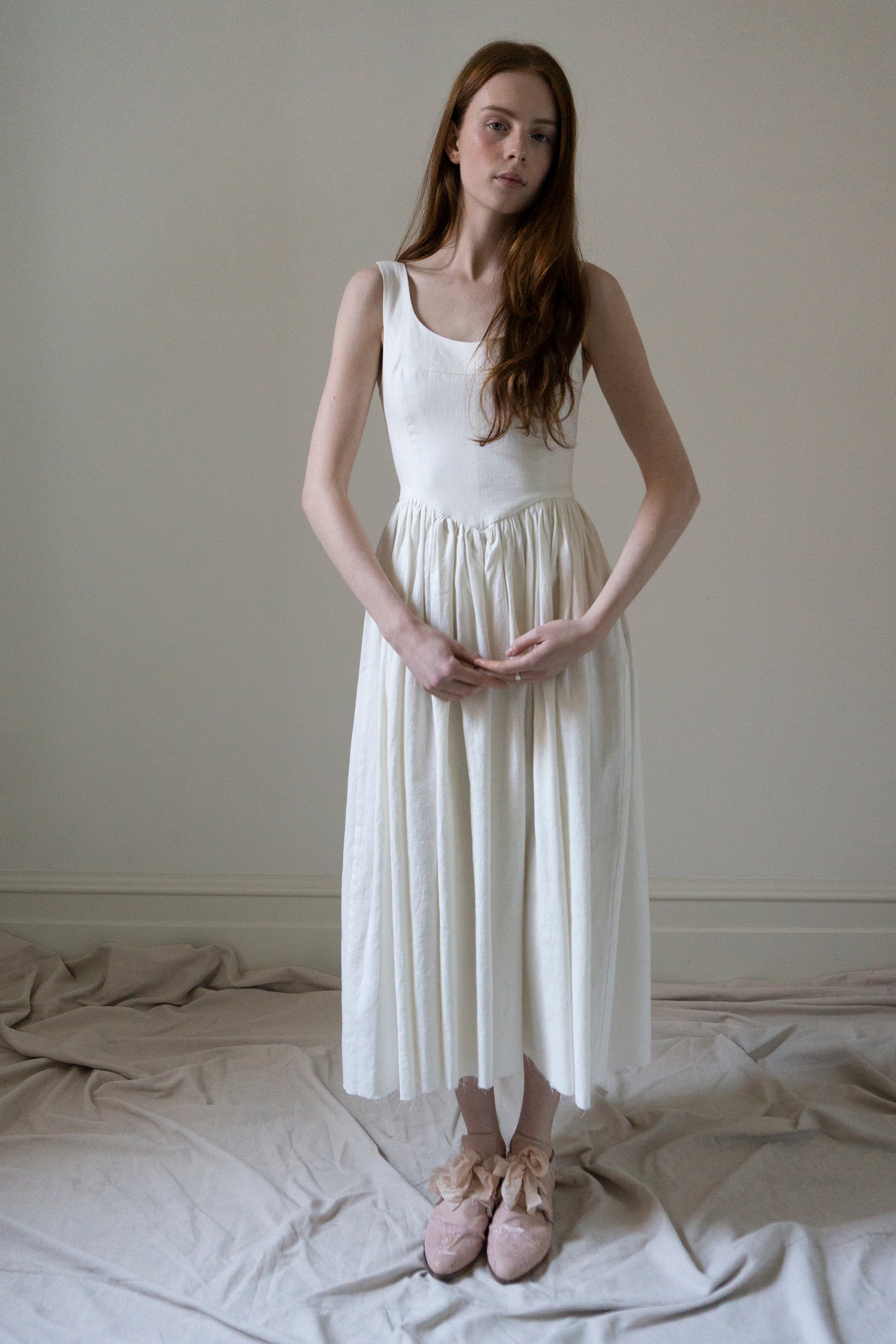Hemlock Dress - White