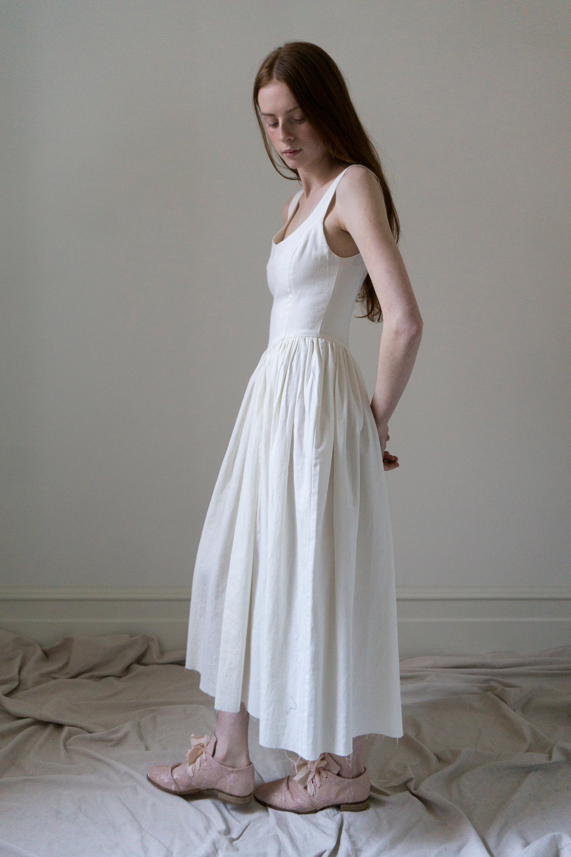Hemlock Dress - White