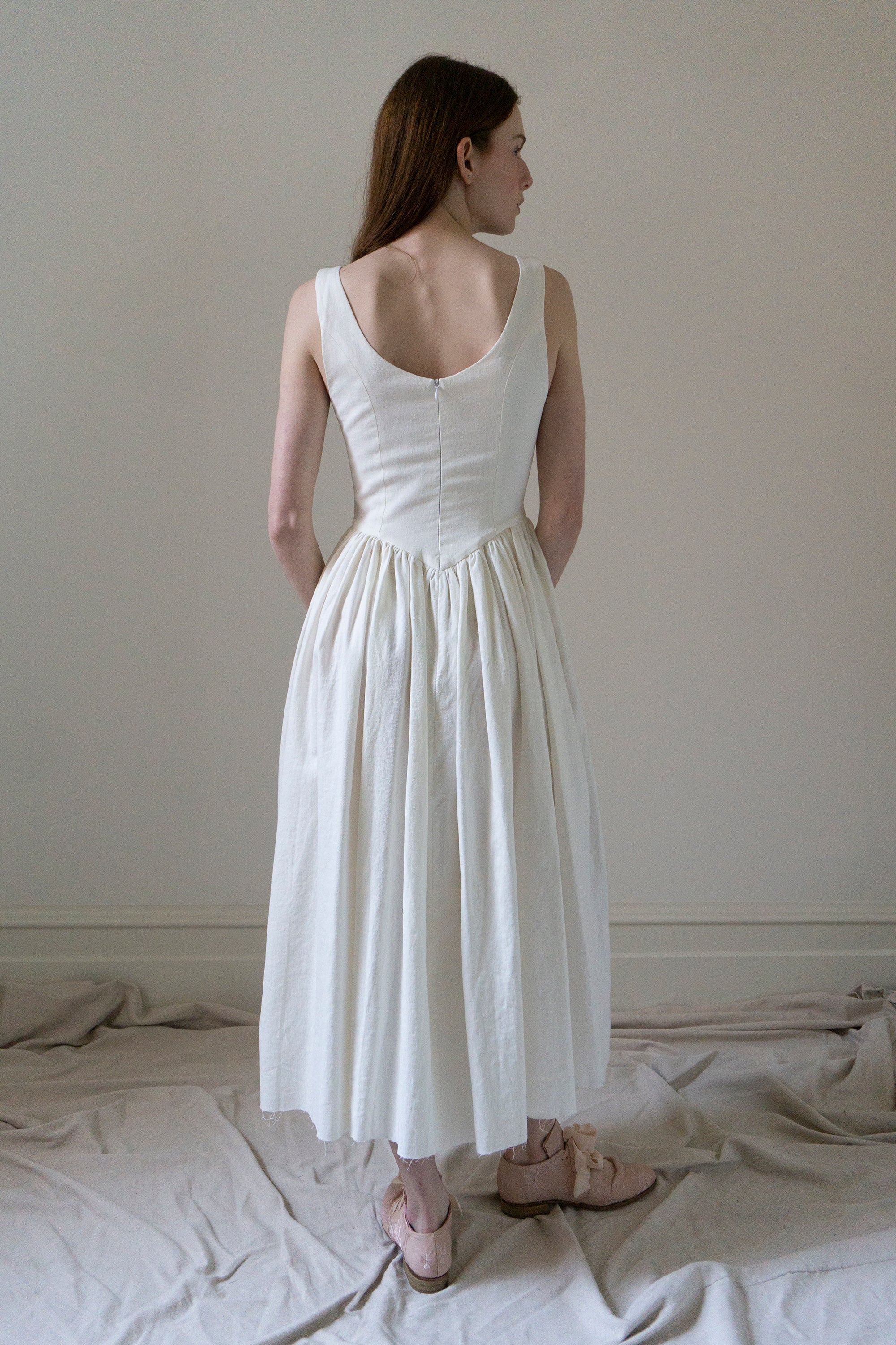 Hemlock Dress - White