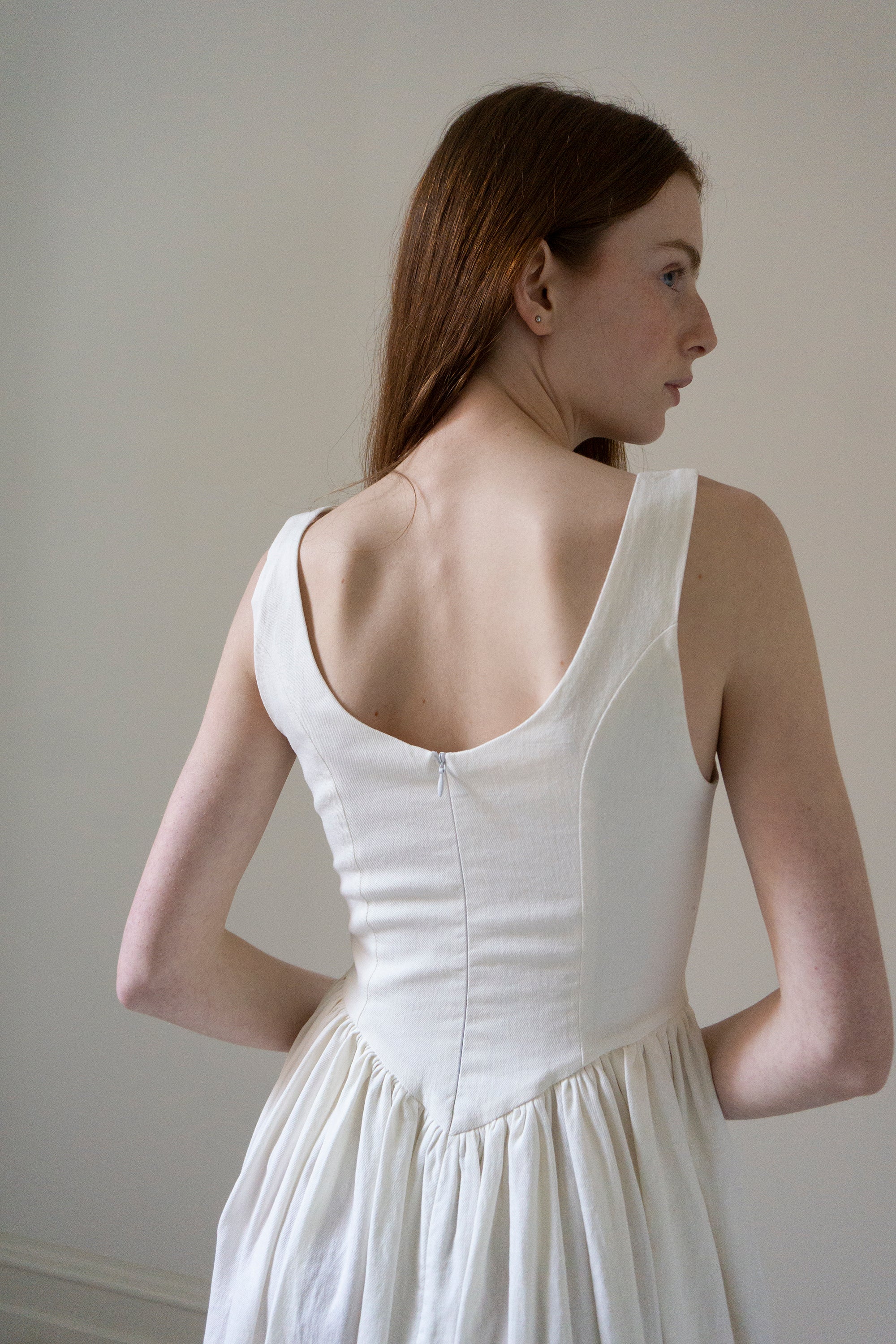 Hemlock Dress - White