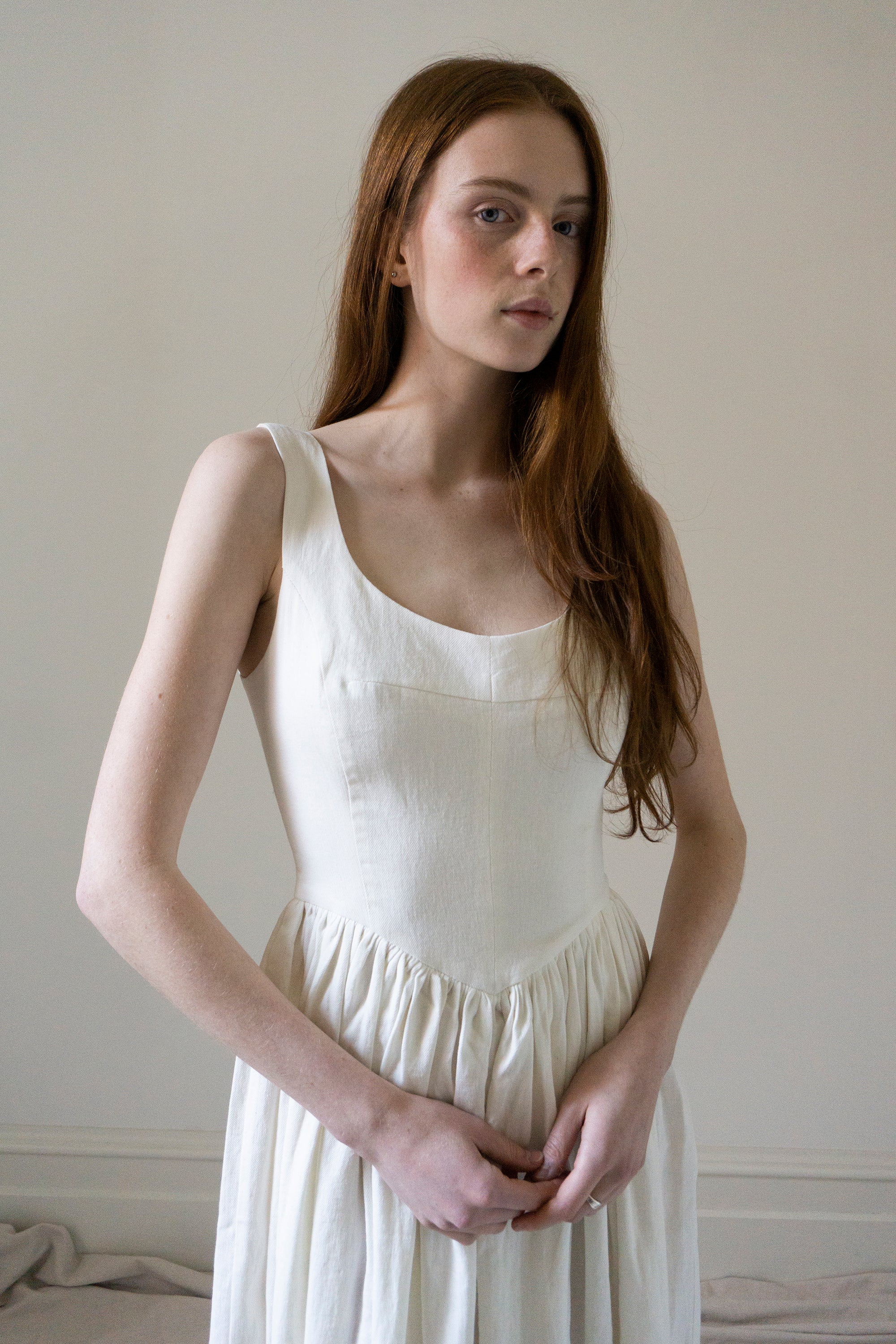 Hemlock Dress - White