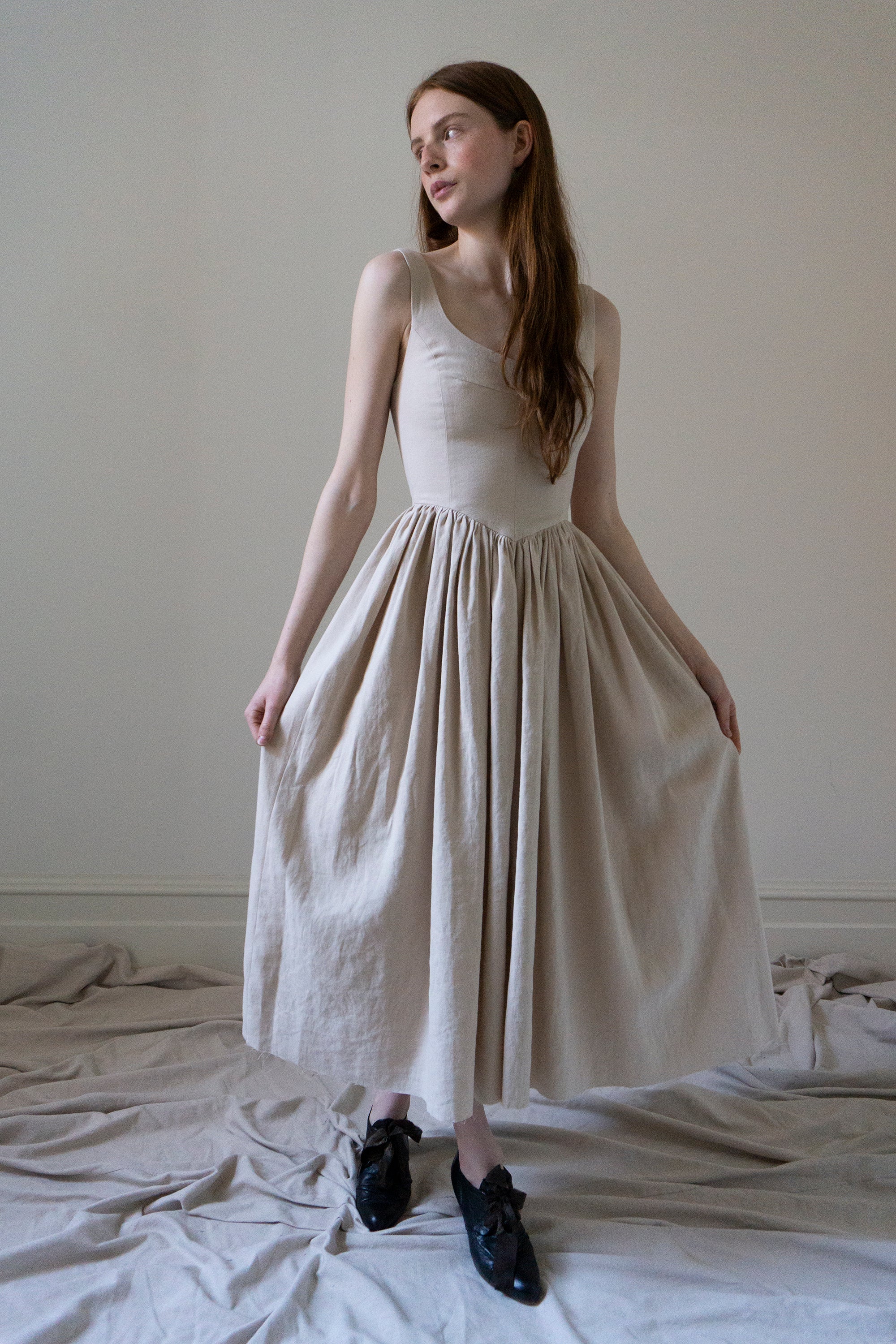 Hemlock Dress -Plaster