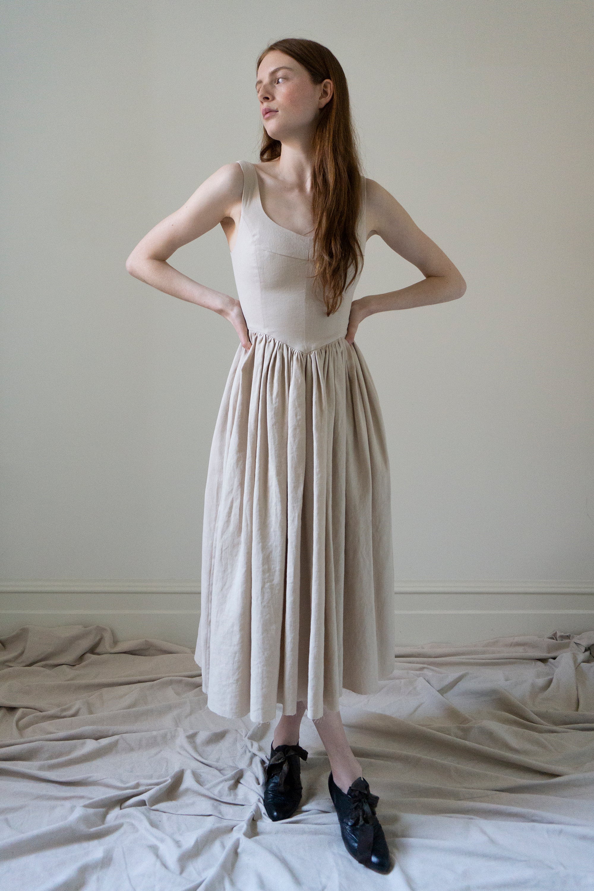 Hemlock Dress -Plaster