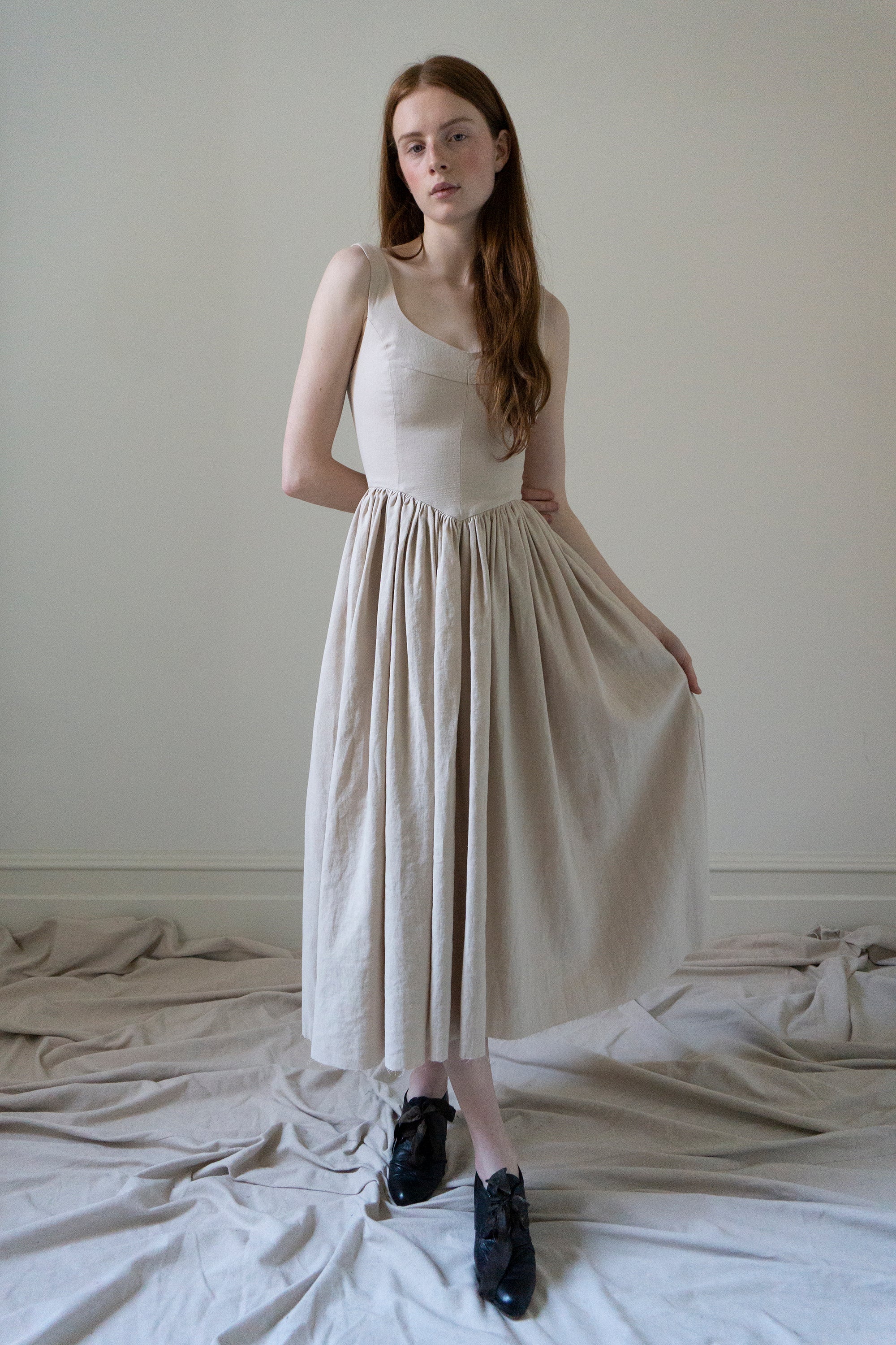 Hemlock Dress -Plaster