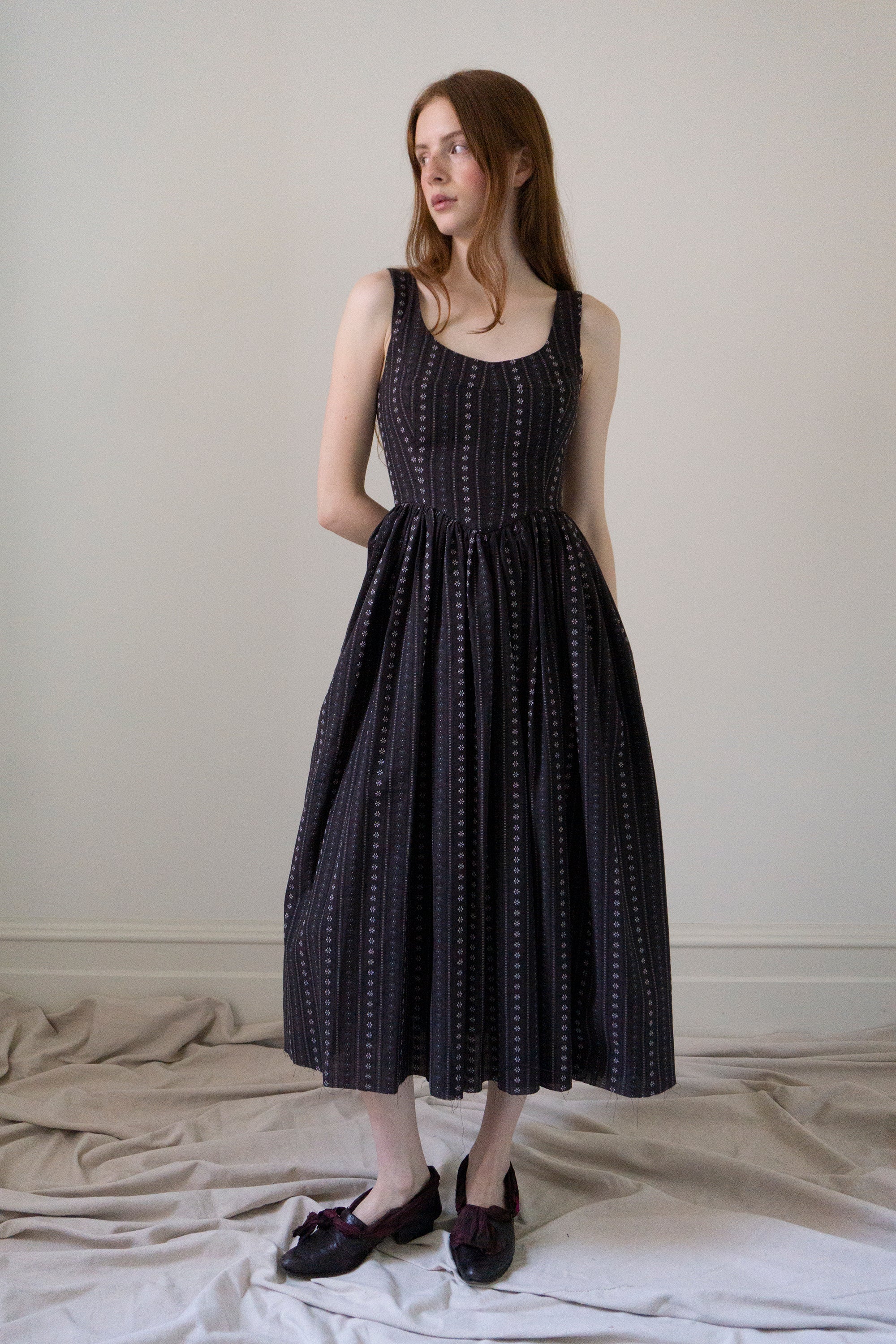 Robe Hemlock - Rayure Folk