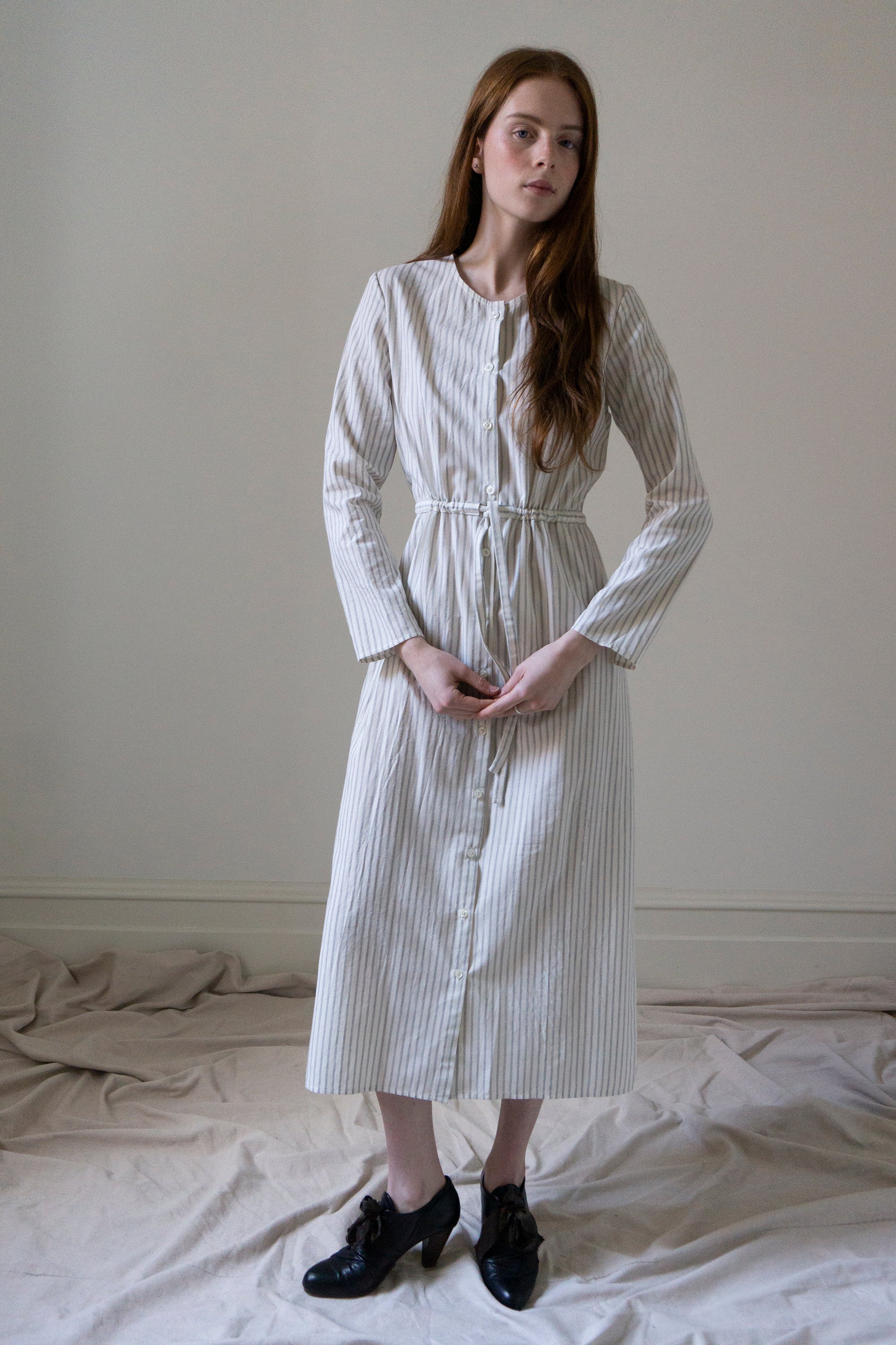 Robe Inez - Coton rayé