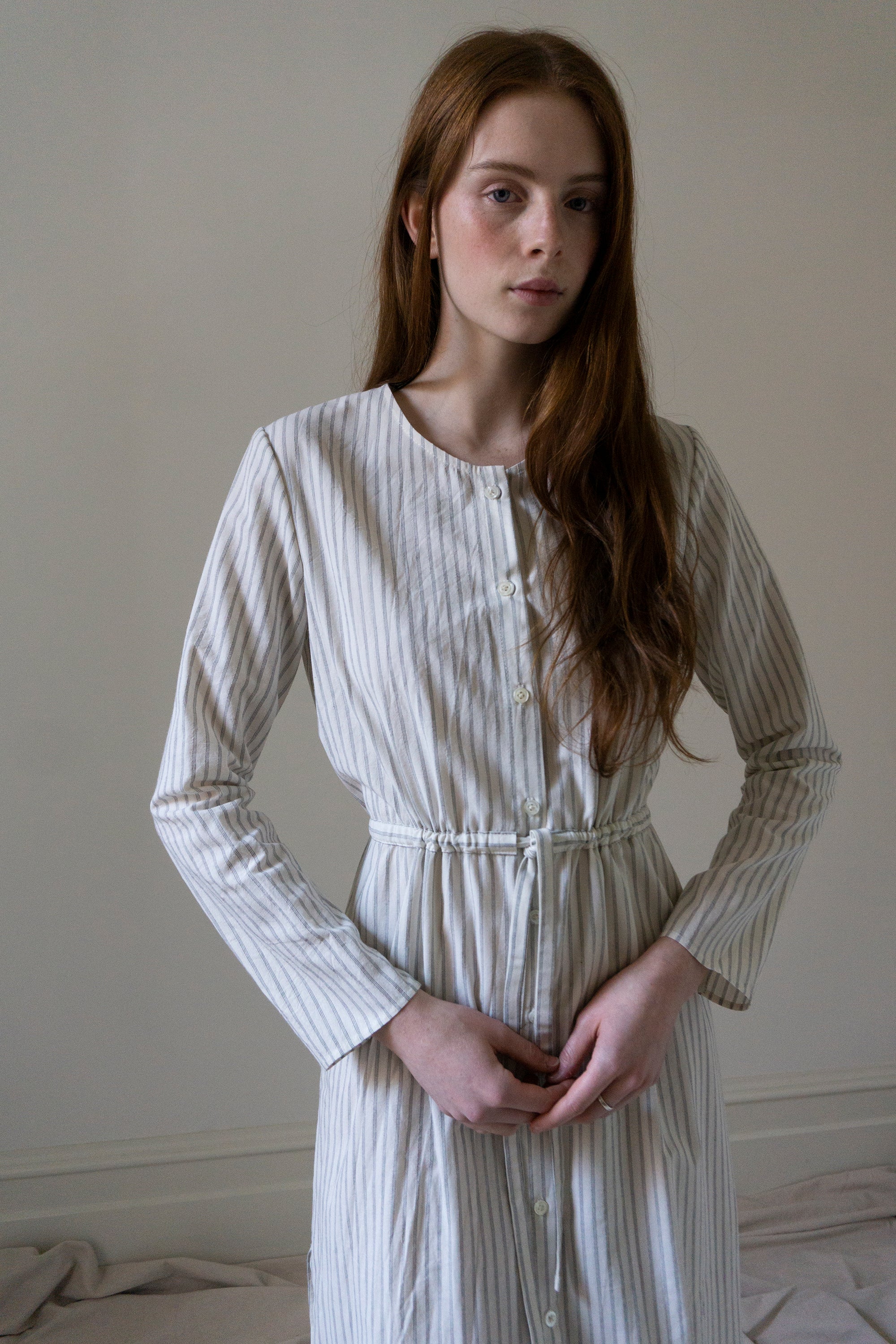 Robe Inez - Coton rayé