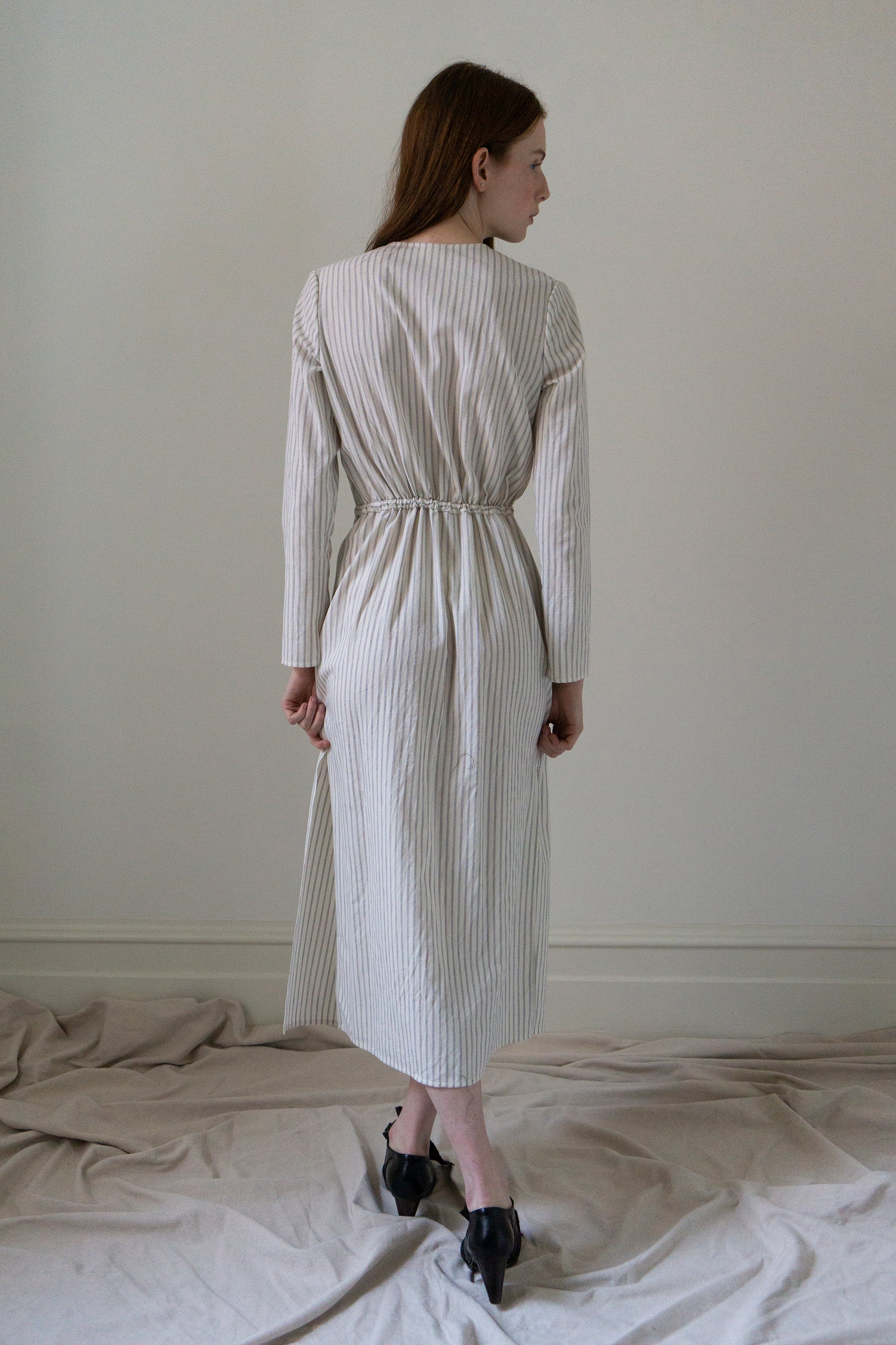 Robe Inez - Coton rayé