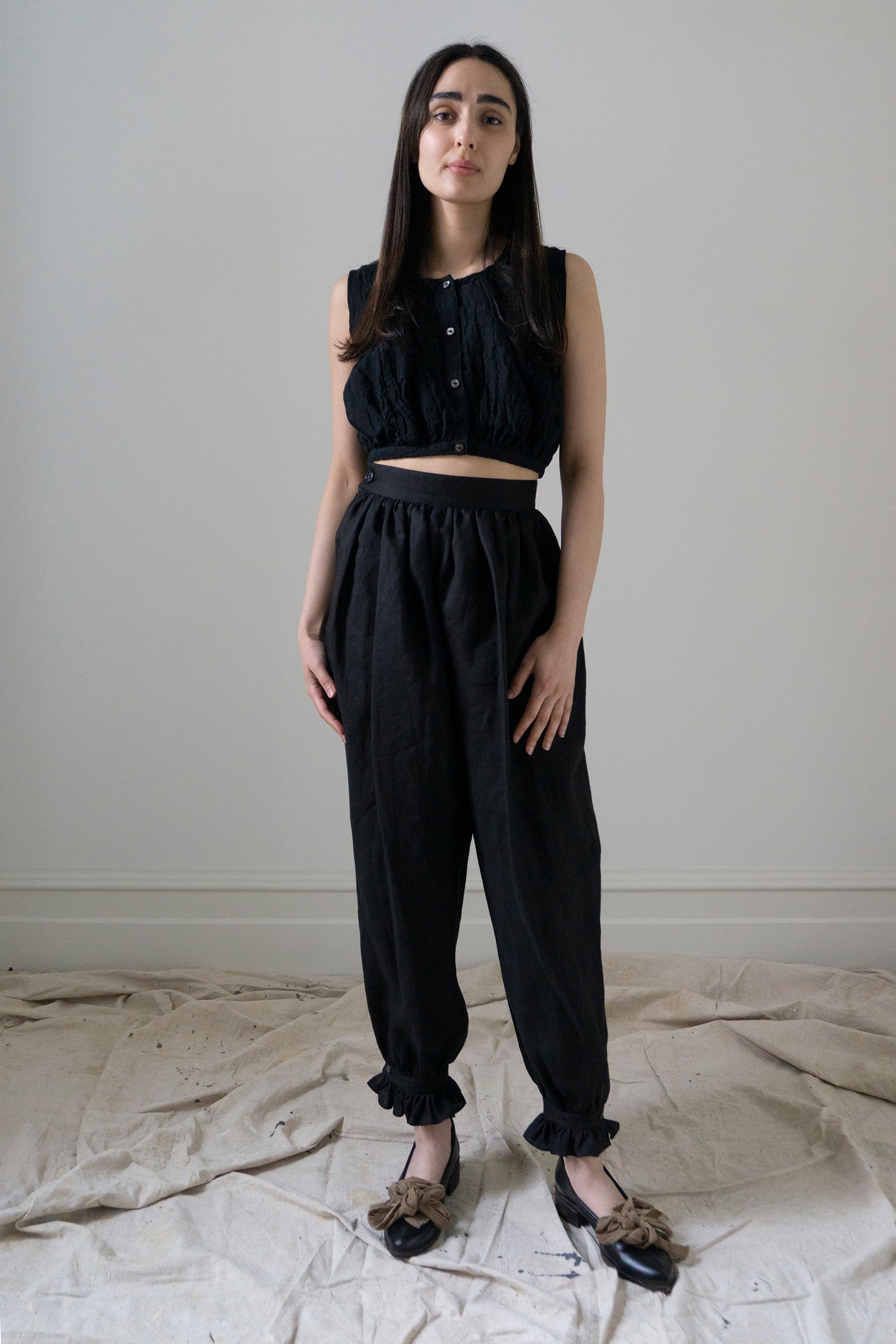 Bloomers en Lin Isabelle - Noir