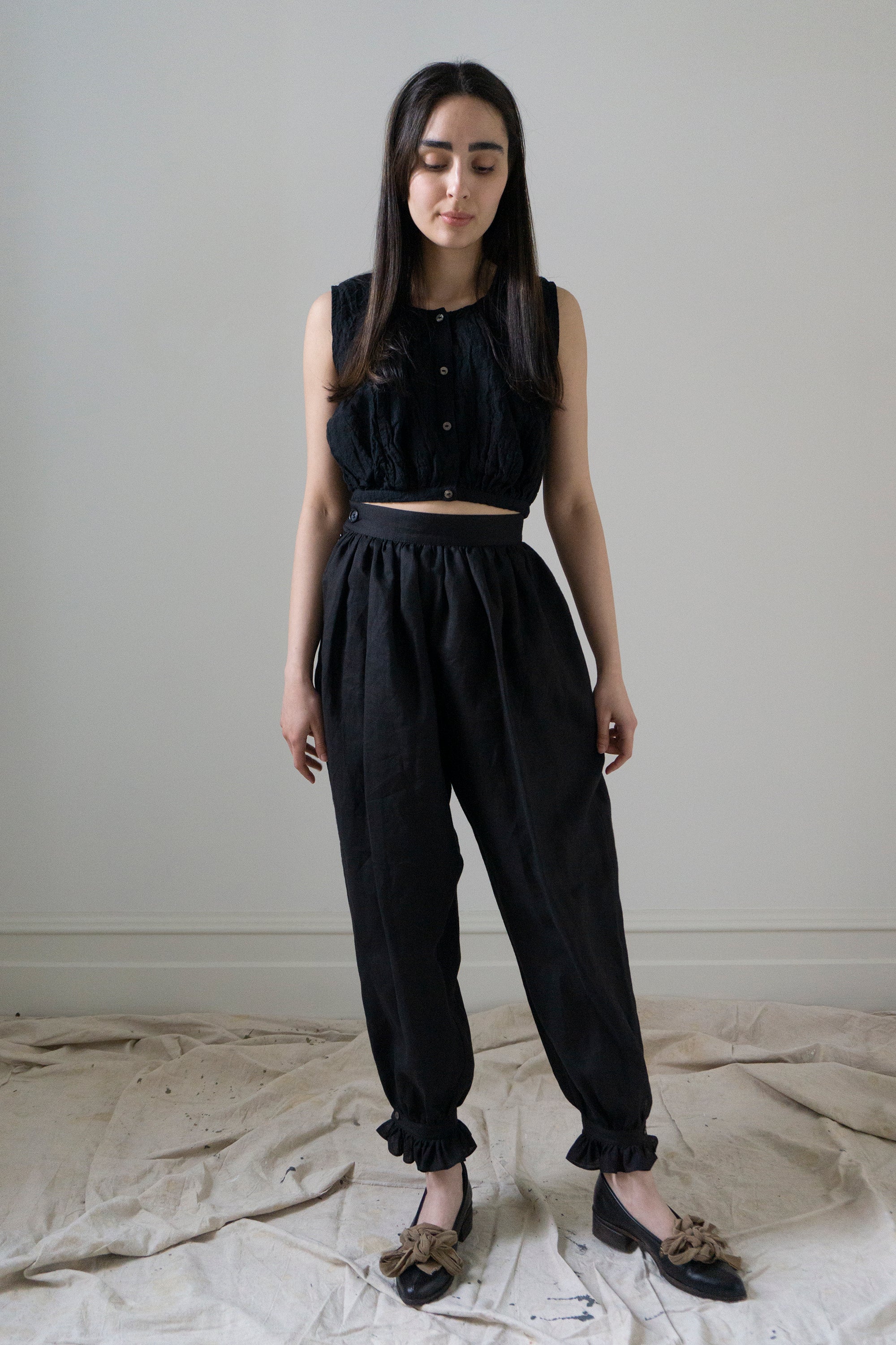 Bloomers en Lin Isabelle - Noir