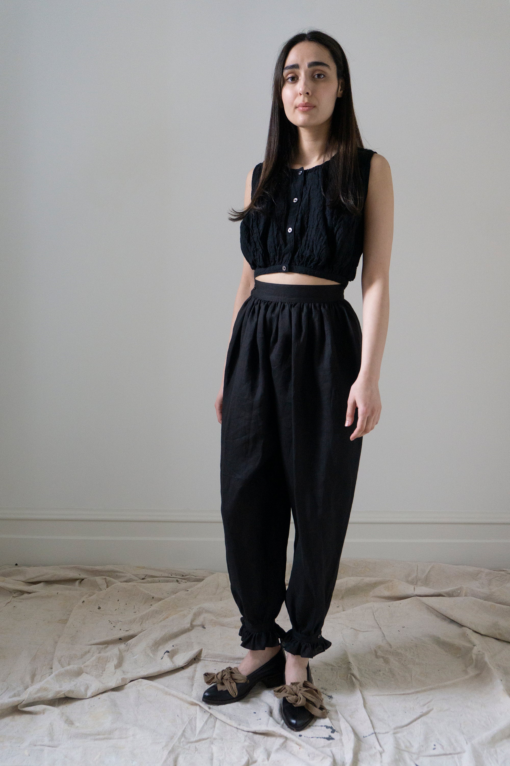 Bloomers en Lin Isabelle - Noir