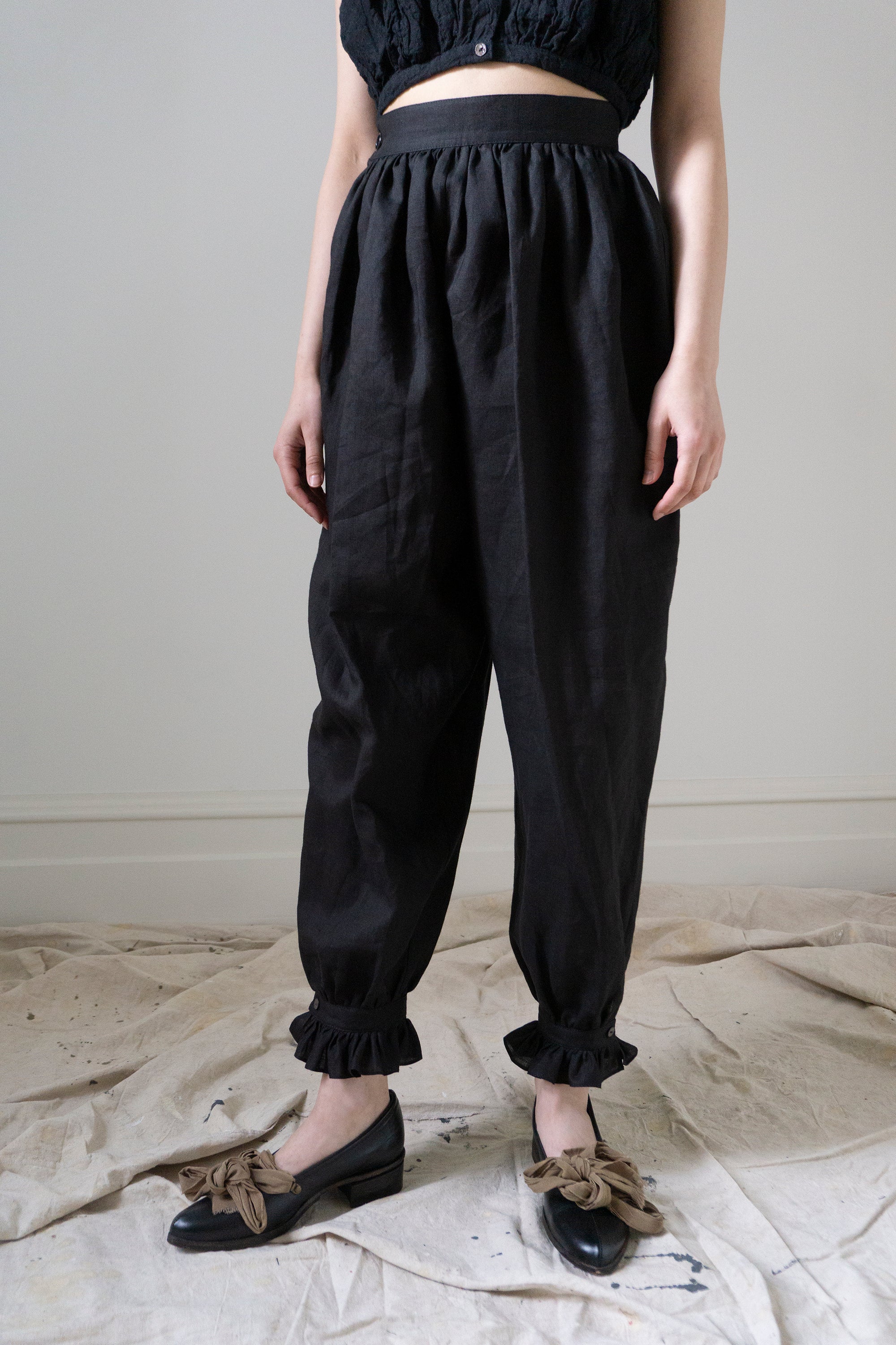 Bloomers en Lin Isabelle - Noir