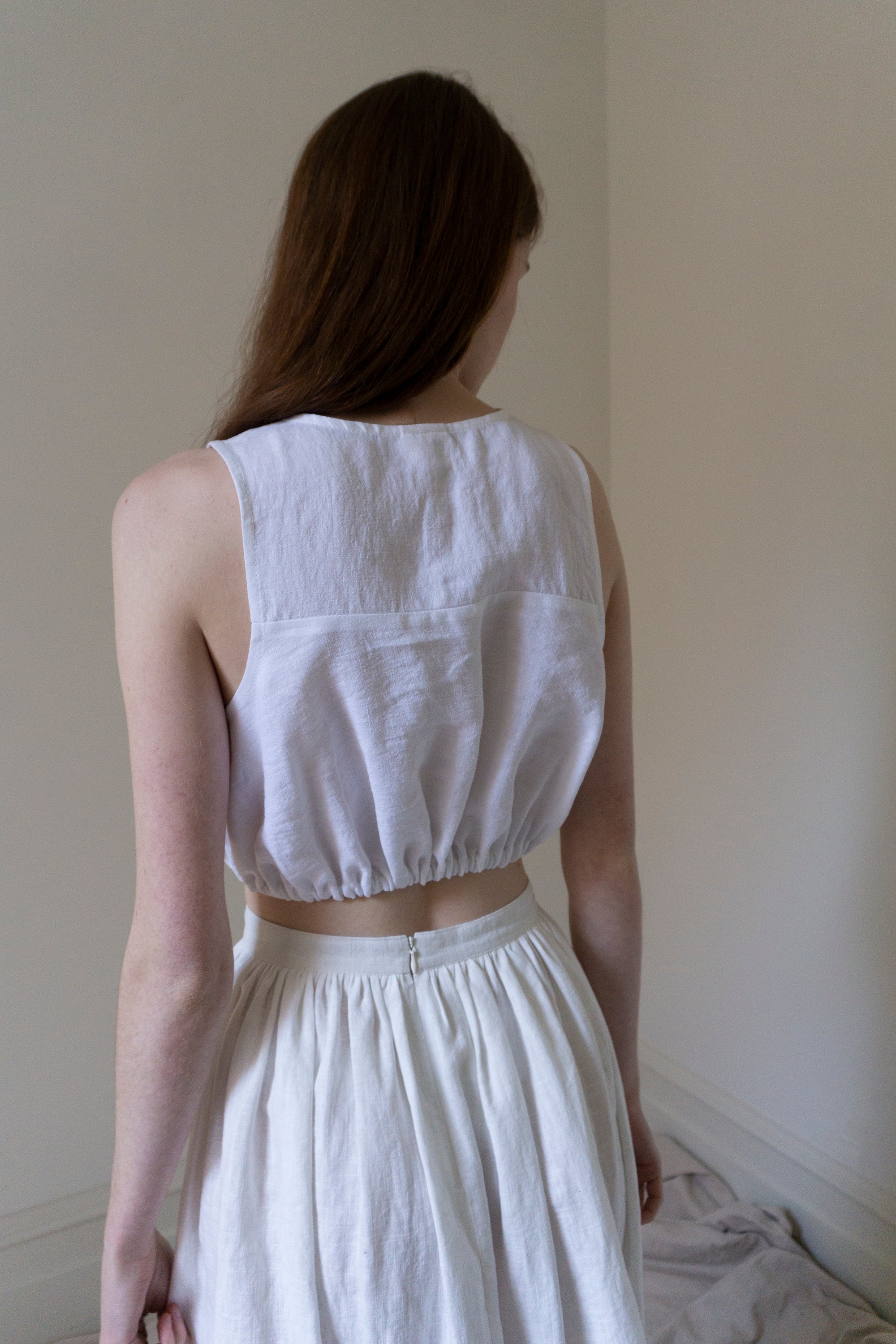 Haut en line Leonie - Blanc