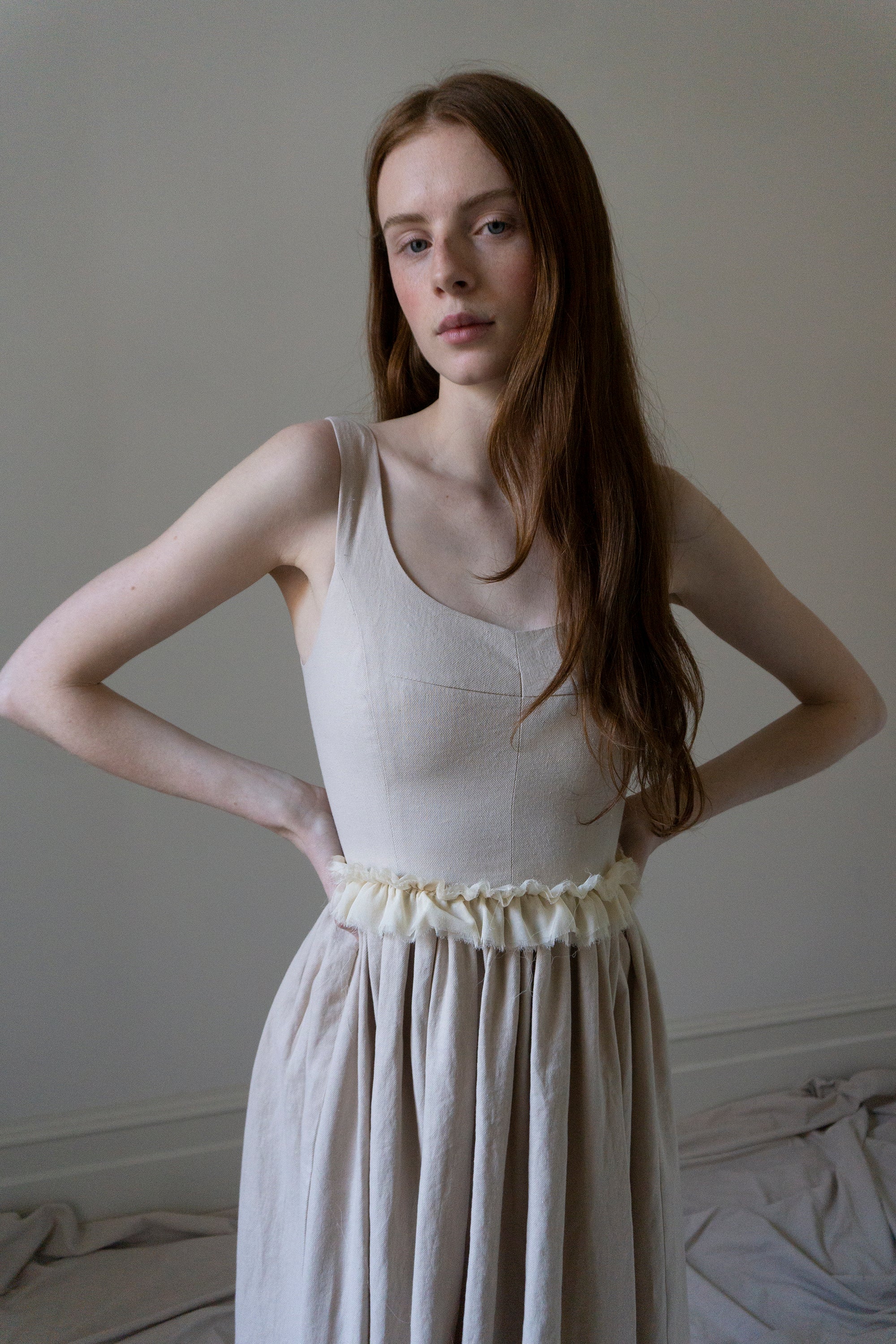 Salomé Dress - Plaster