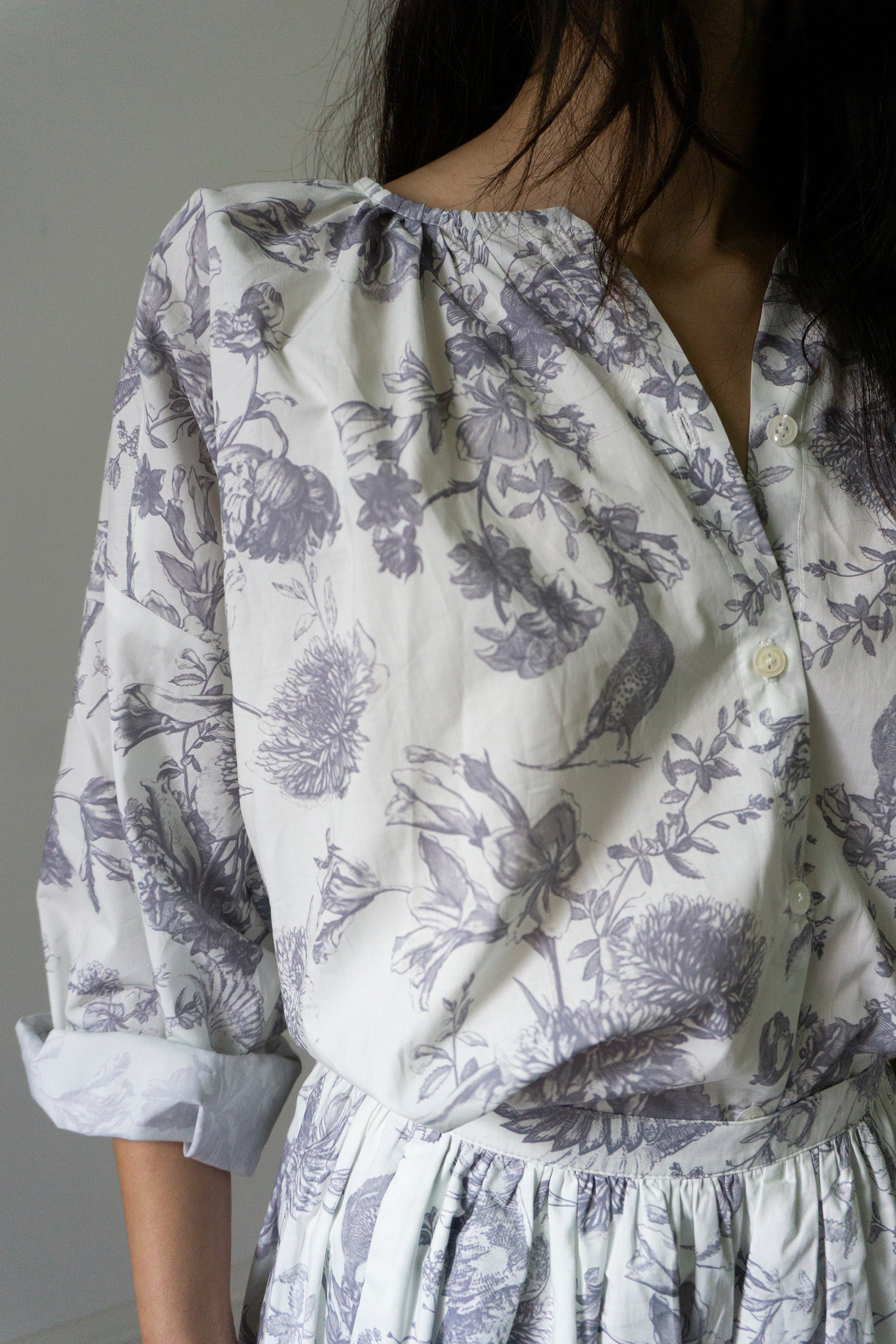Sycamore Shirt- Printed Cotton