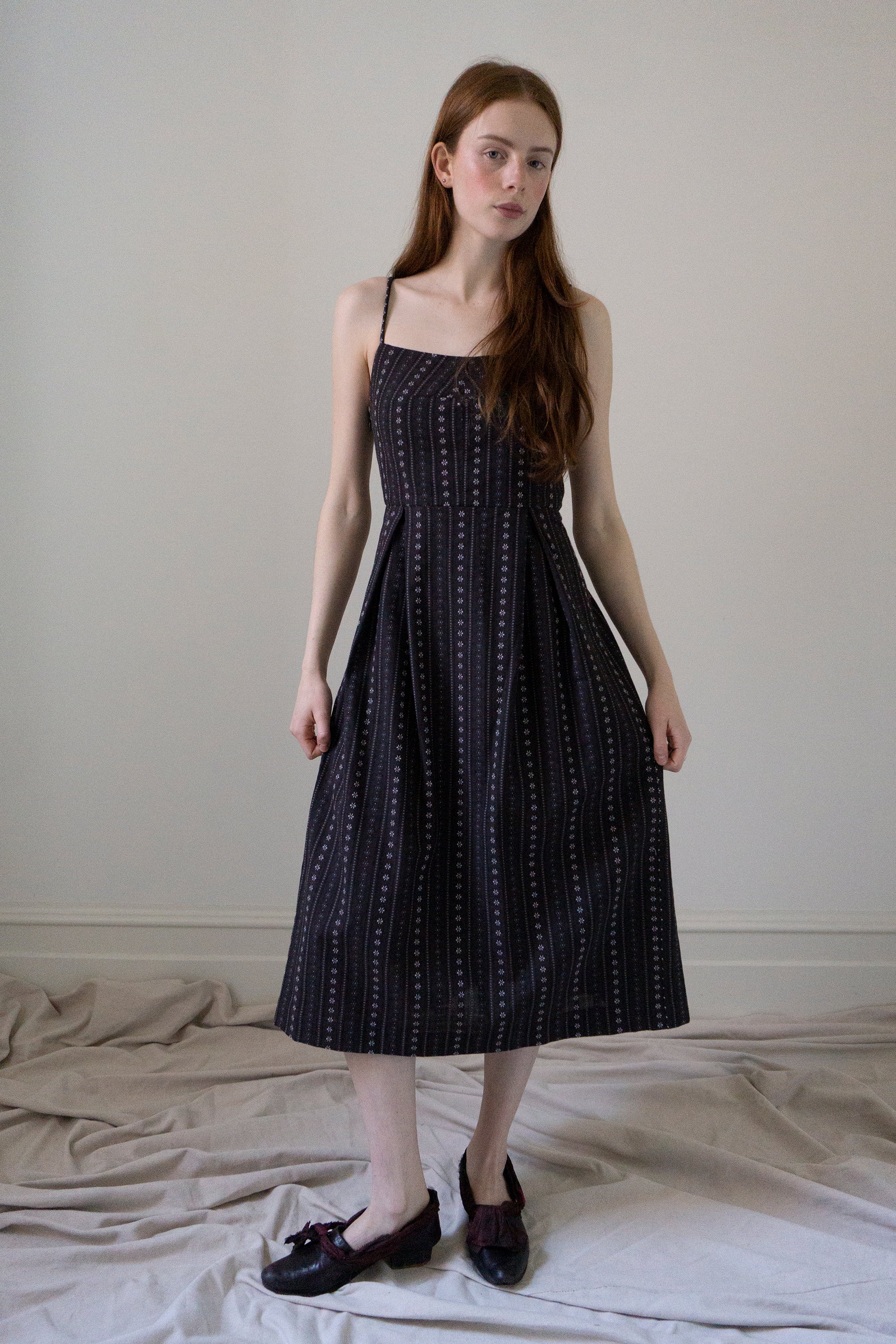 Robe Sigrid - Rayures Folk
