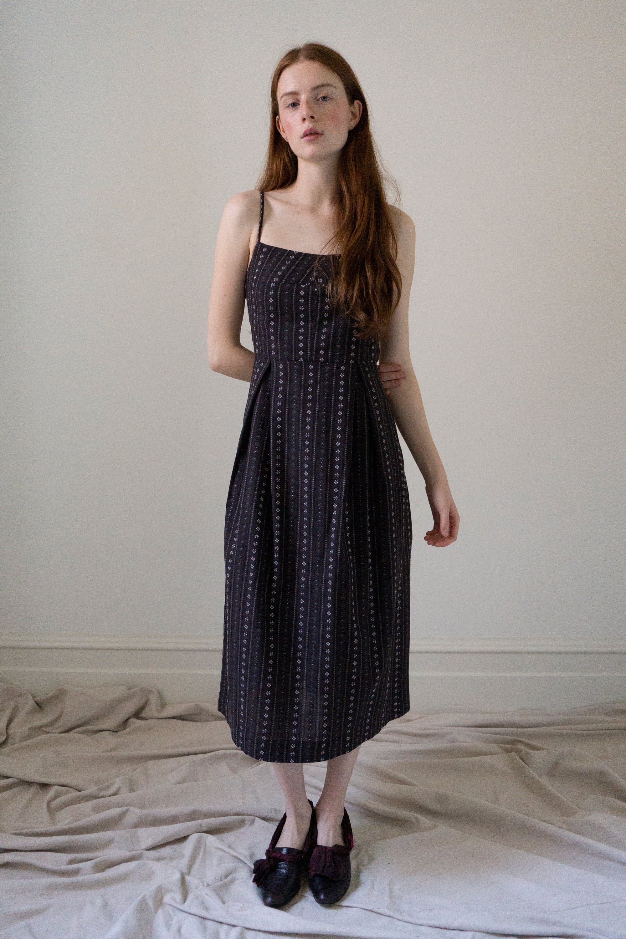 Robe Sigrid - Rayures Folk