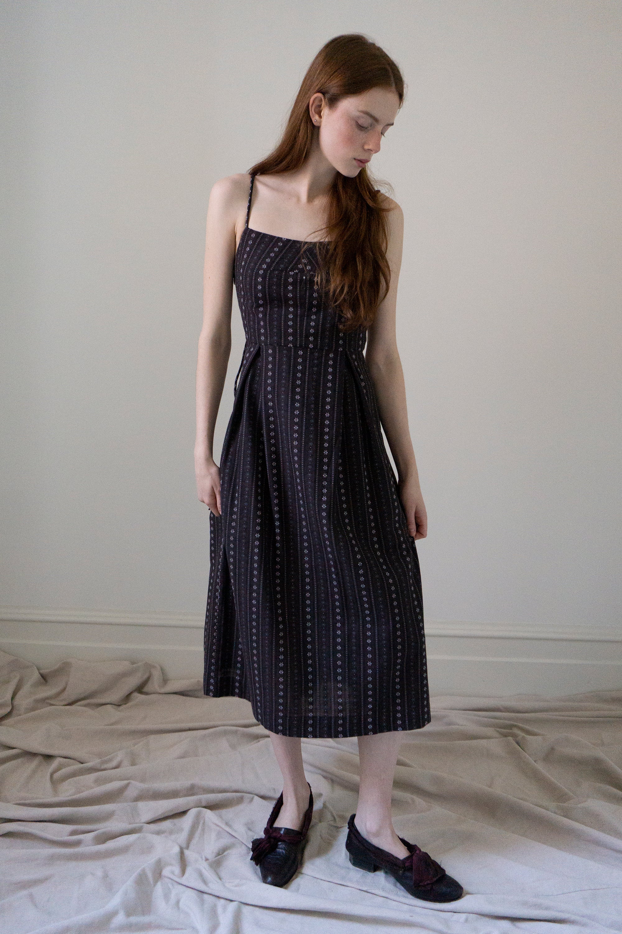 Robe Sigrid - Rayures Folk