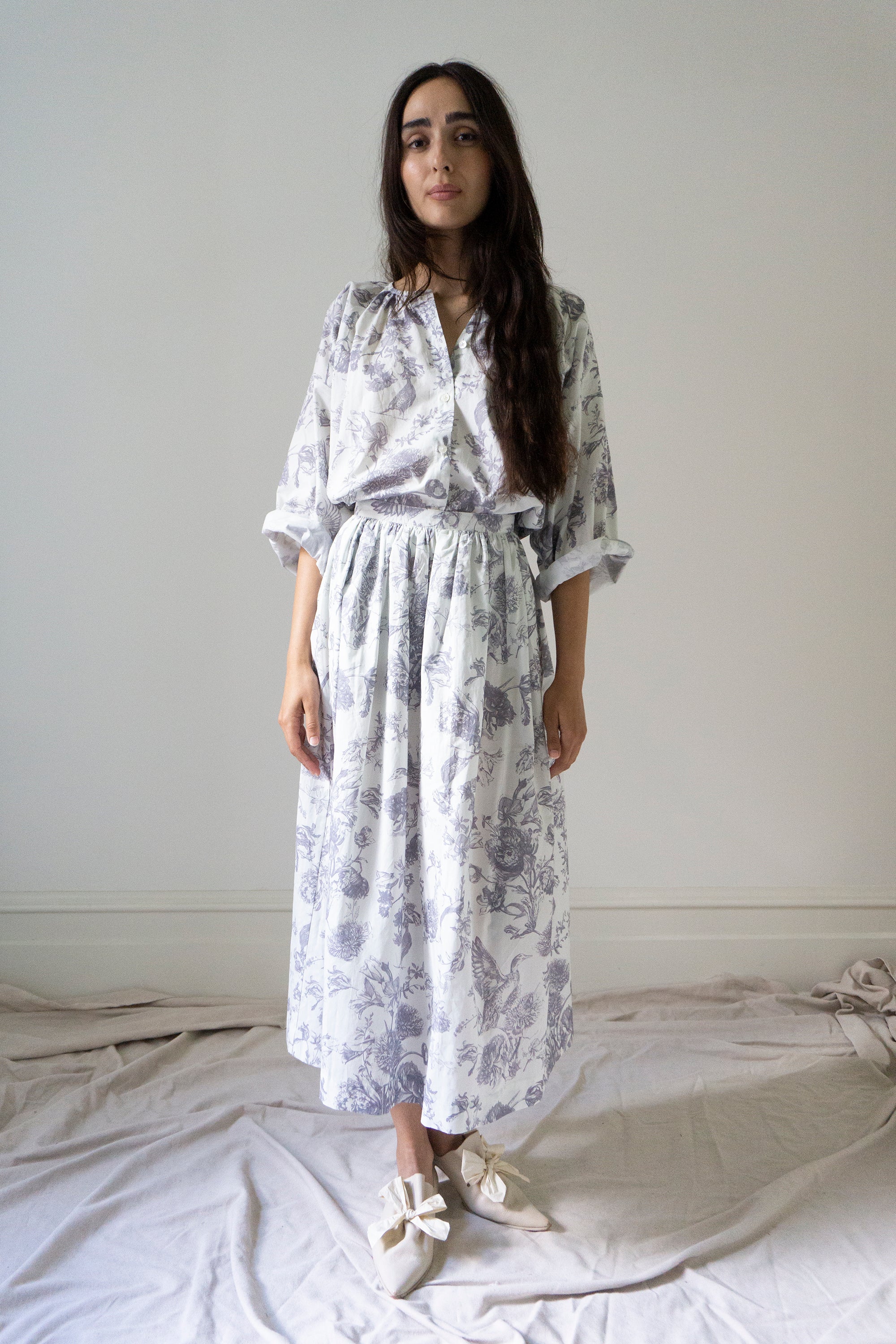 Marla Skirt - Printed Cotton