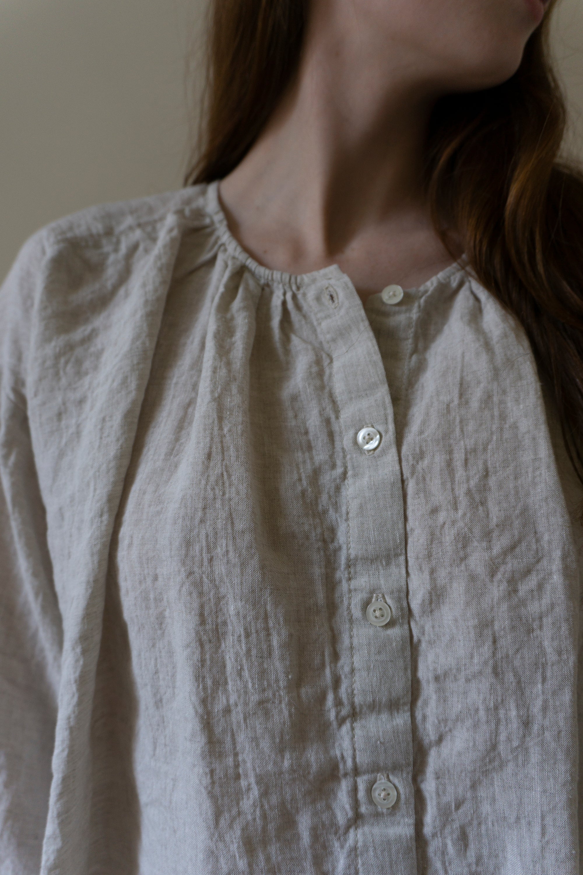Chemise en lin Sycamore - Écru