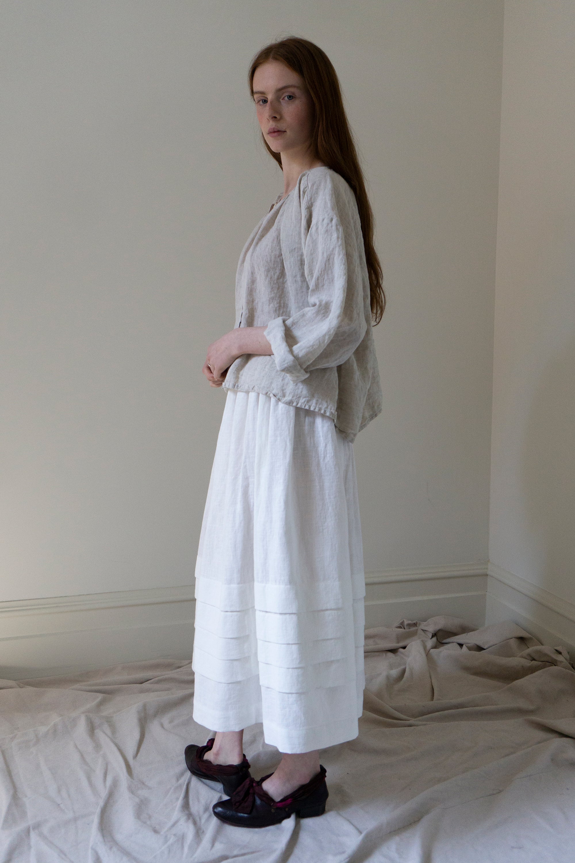 Chemise en lin Sycamore - Écru
