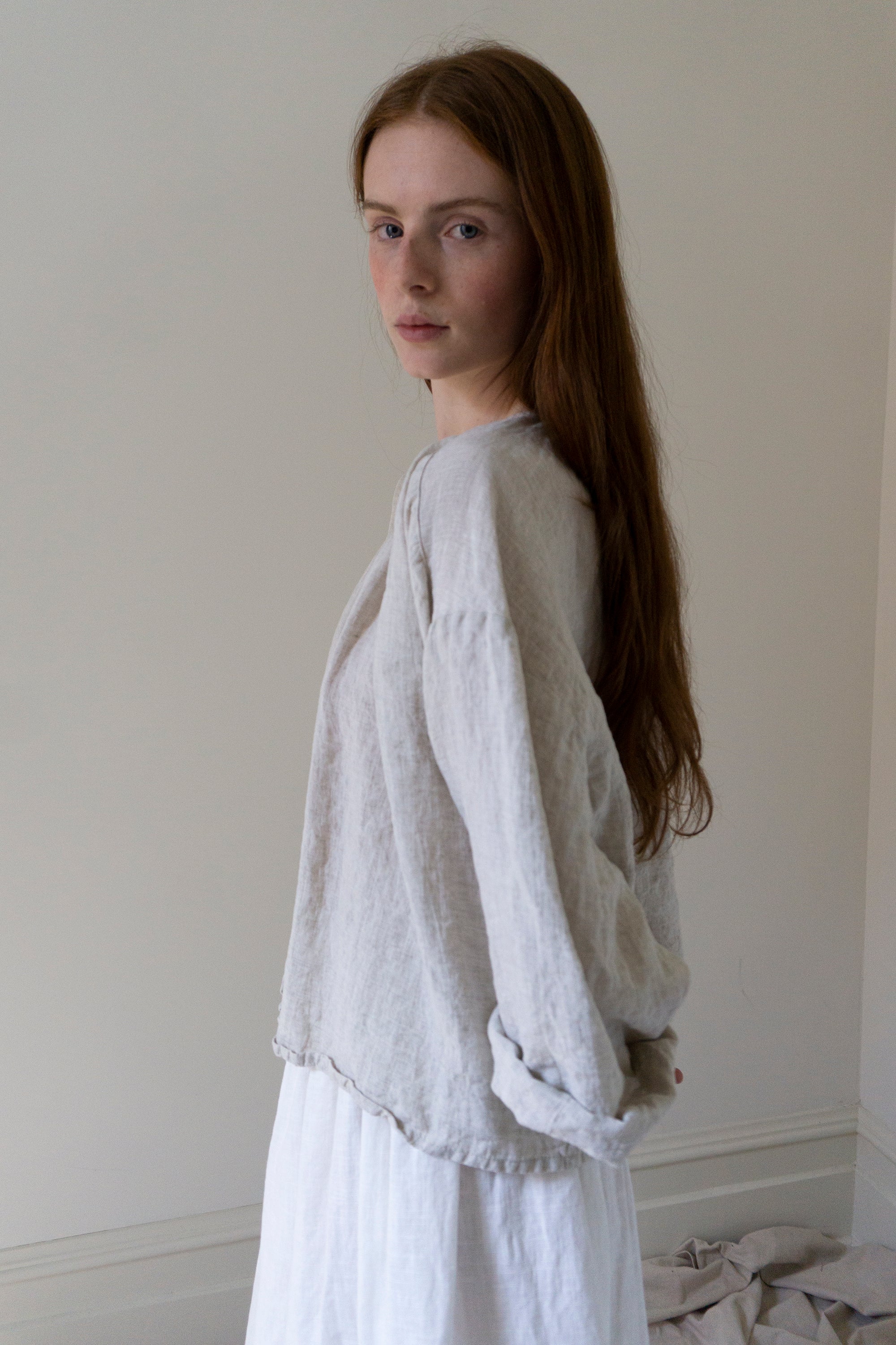 Chemise en lin Sycamore - Écru