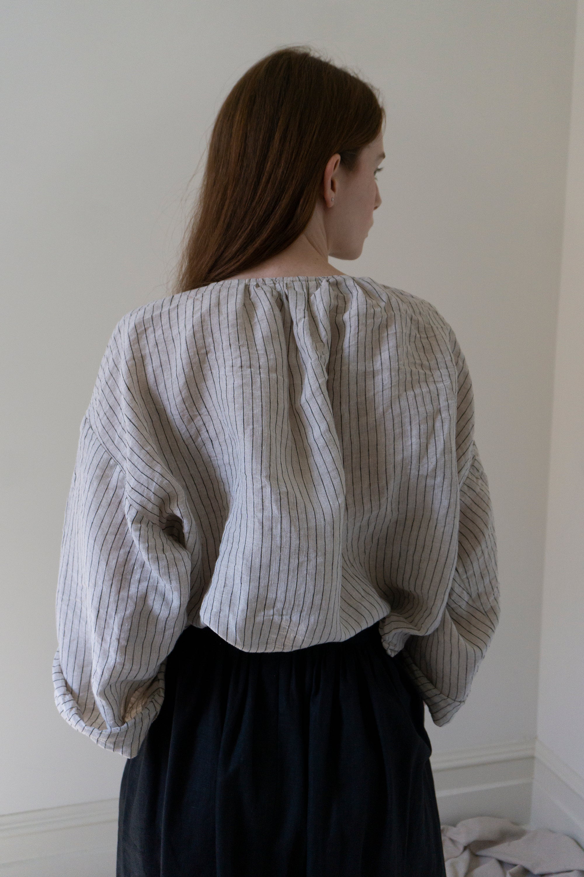 Sycamore Linen Shirt- Stripe