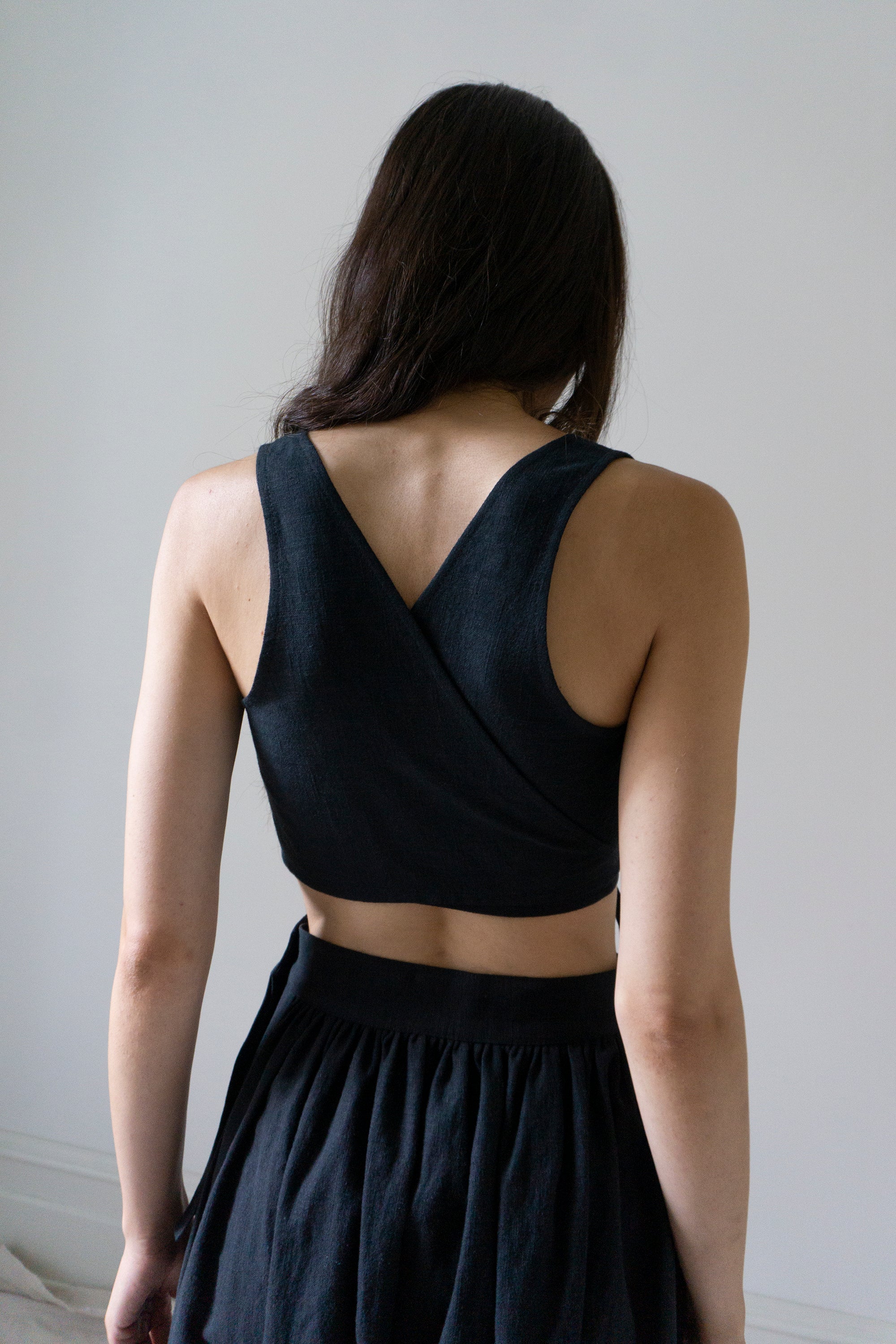 Violet Top - Black