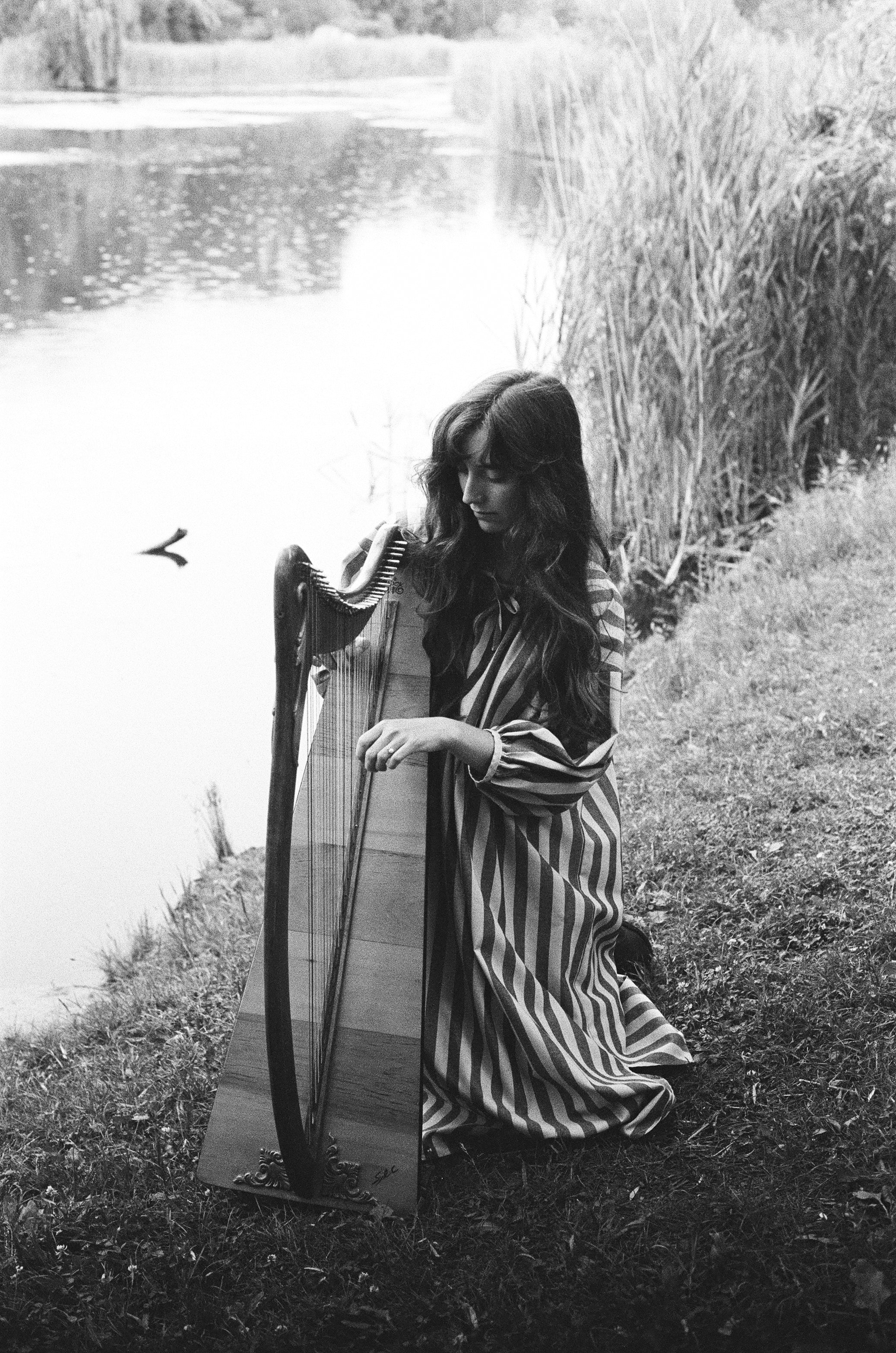 The Harpist - Summer Editorial