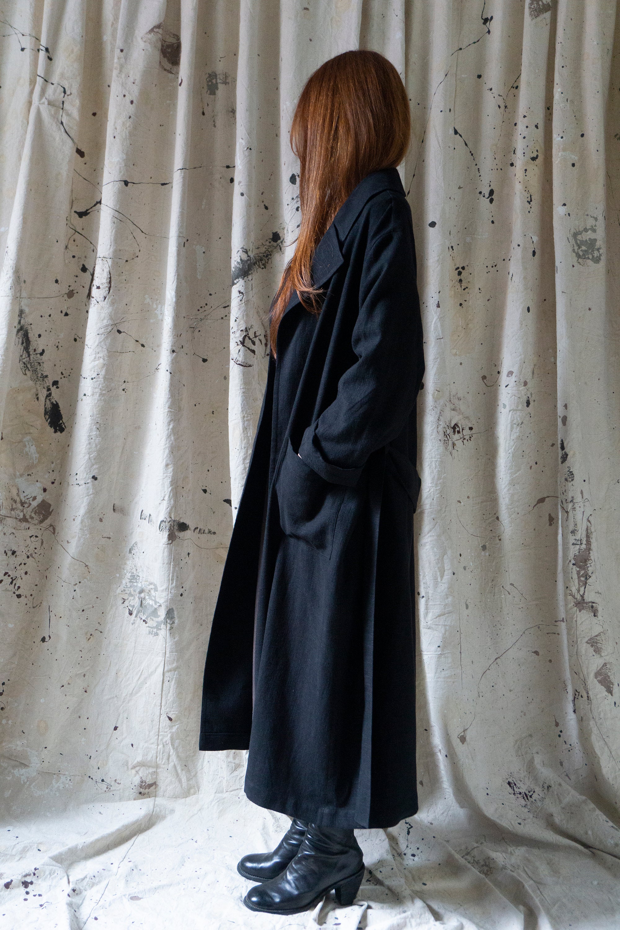 Alder Linen Jacket - Black