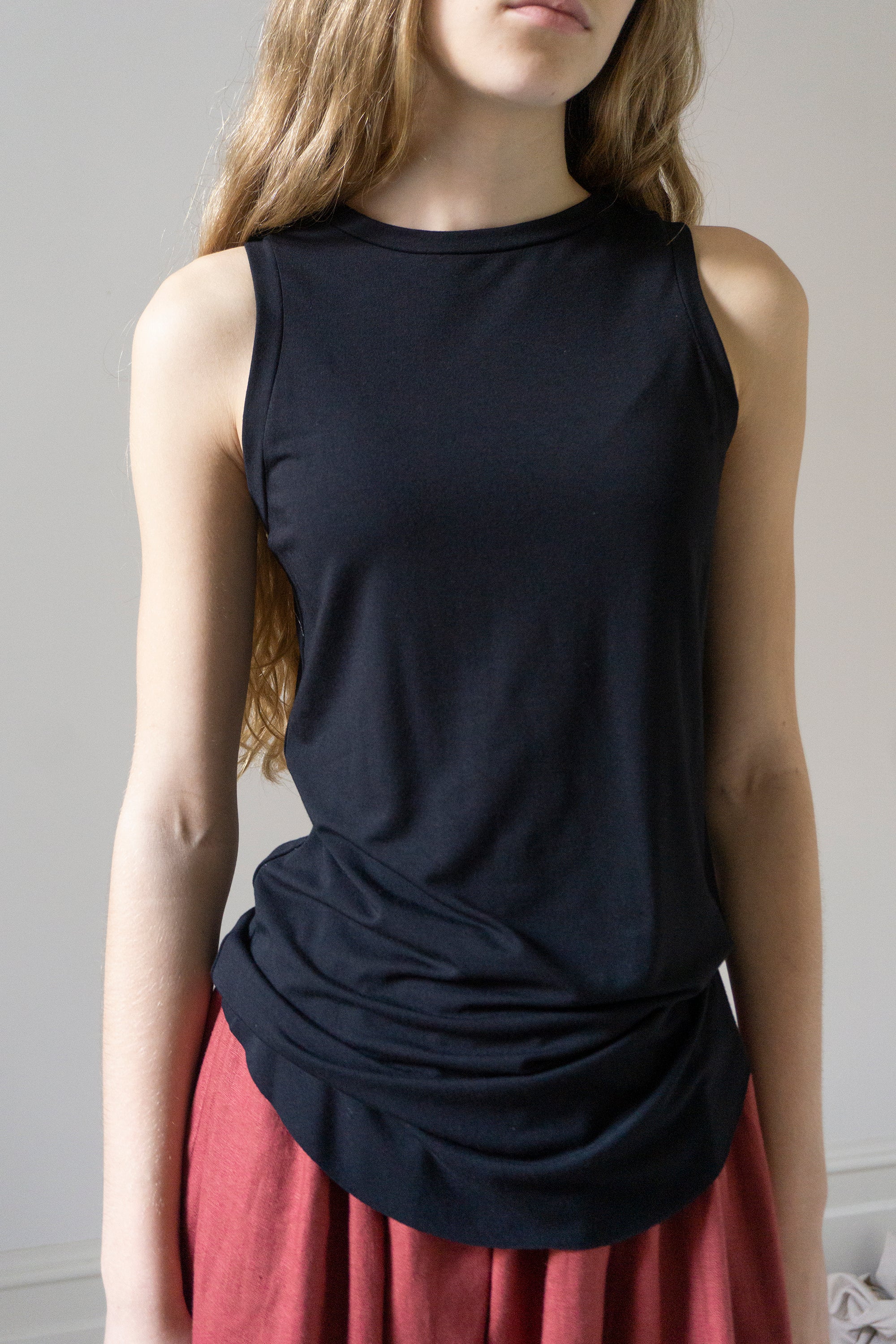 Jersey Tank Top - Black