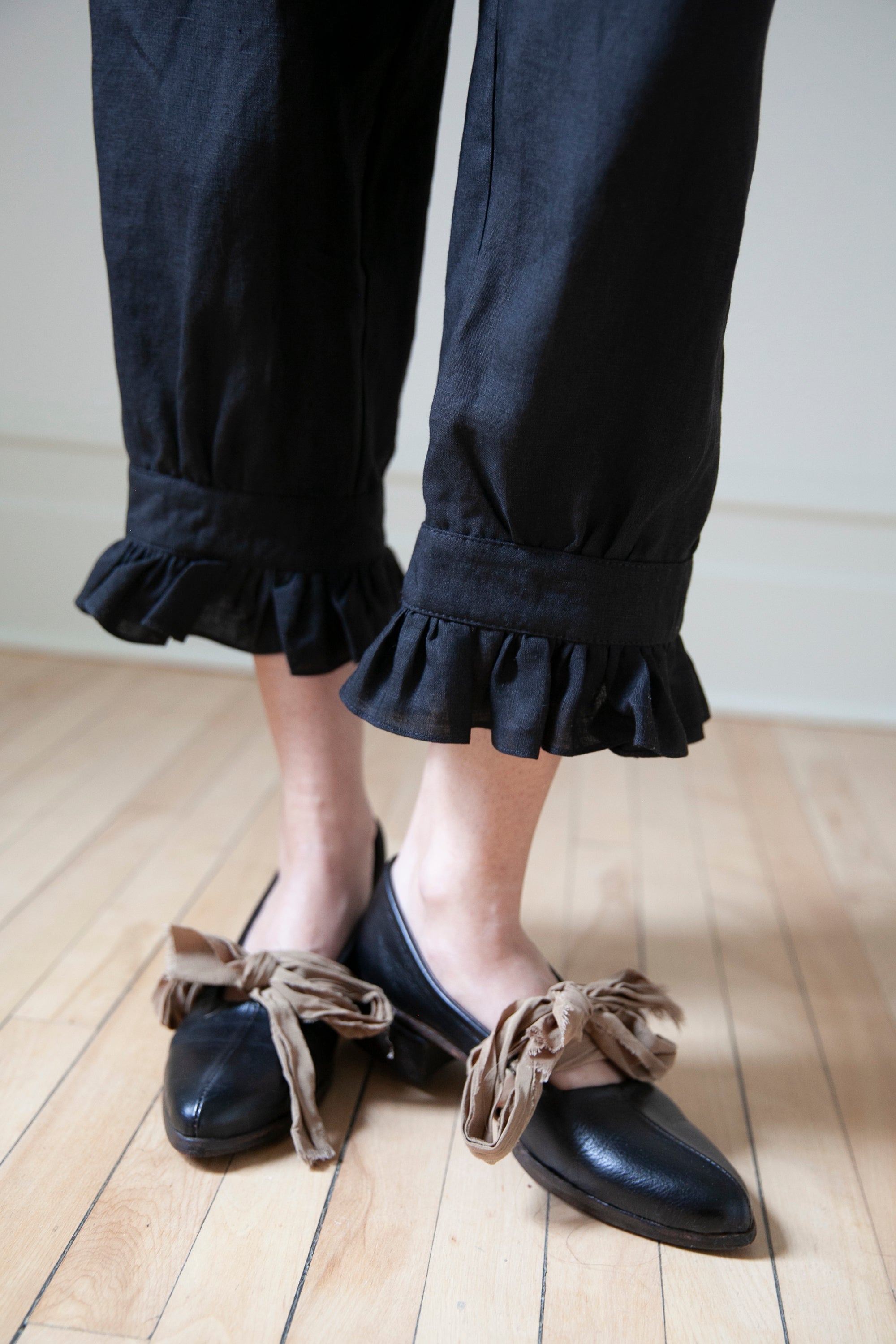 Linen Bloomers - Black