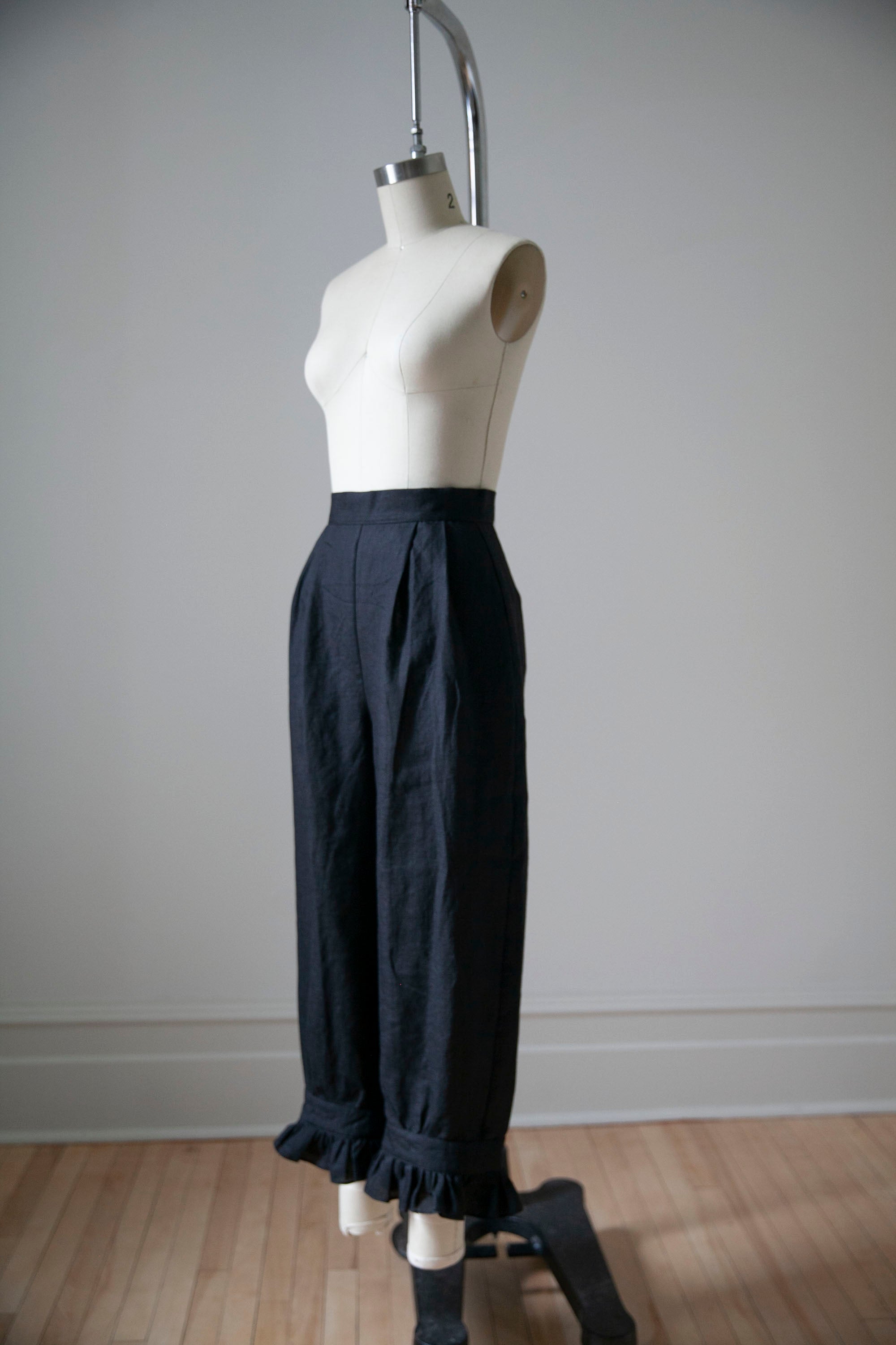 Linen Bloomers - Black