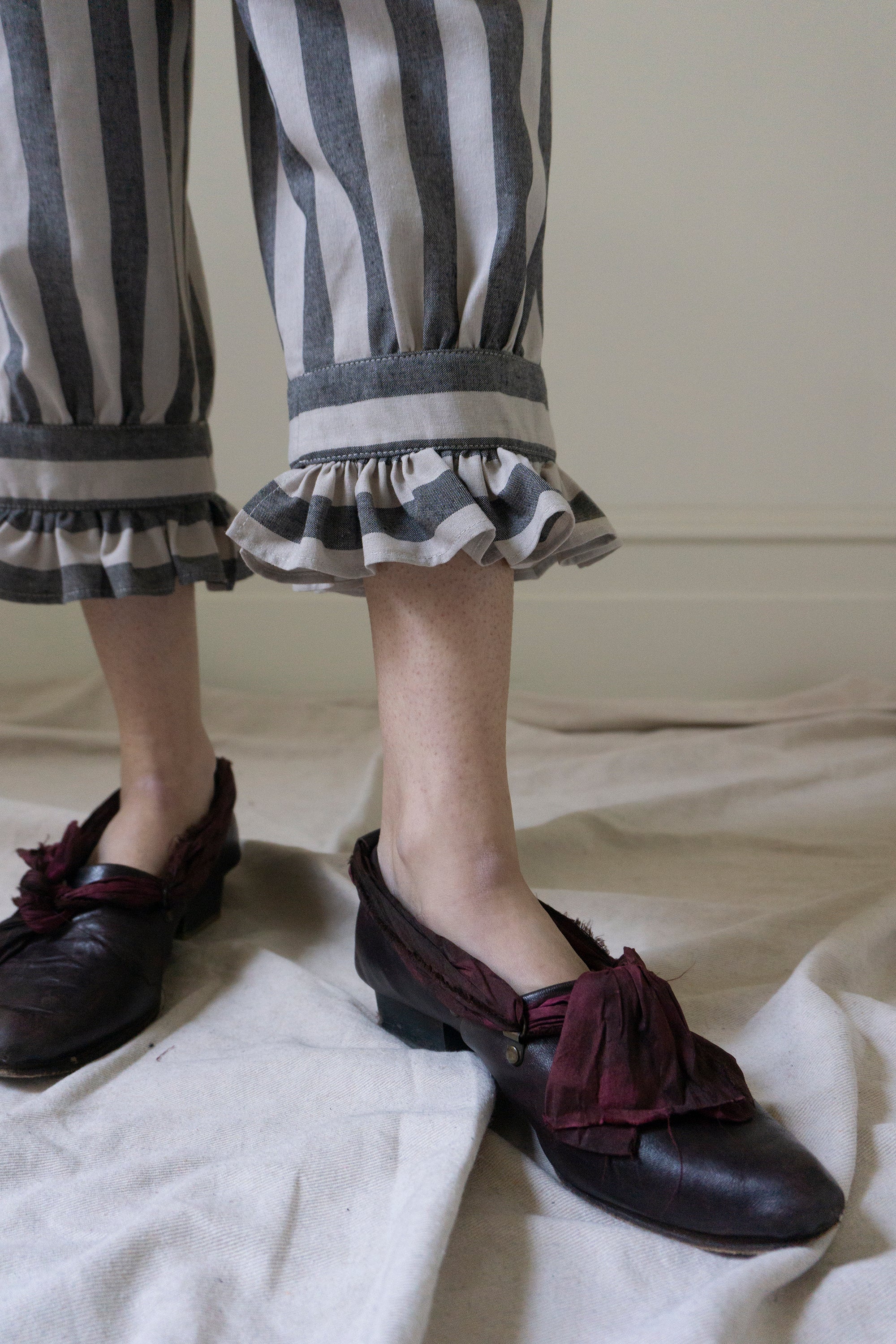 Ceres Bloomers en lin - Noir