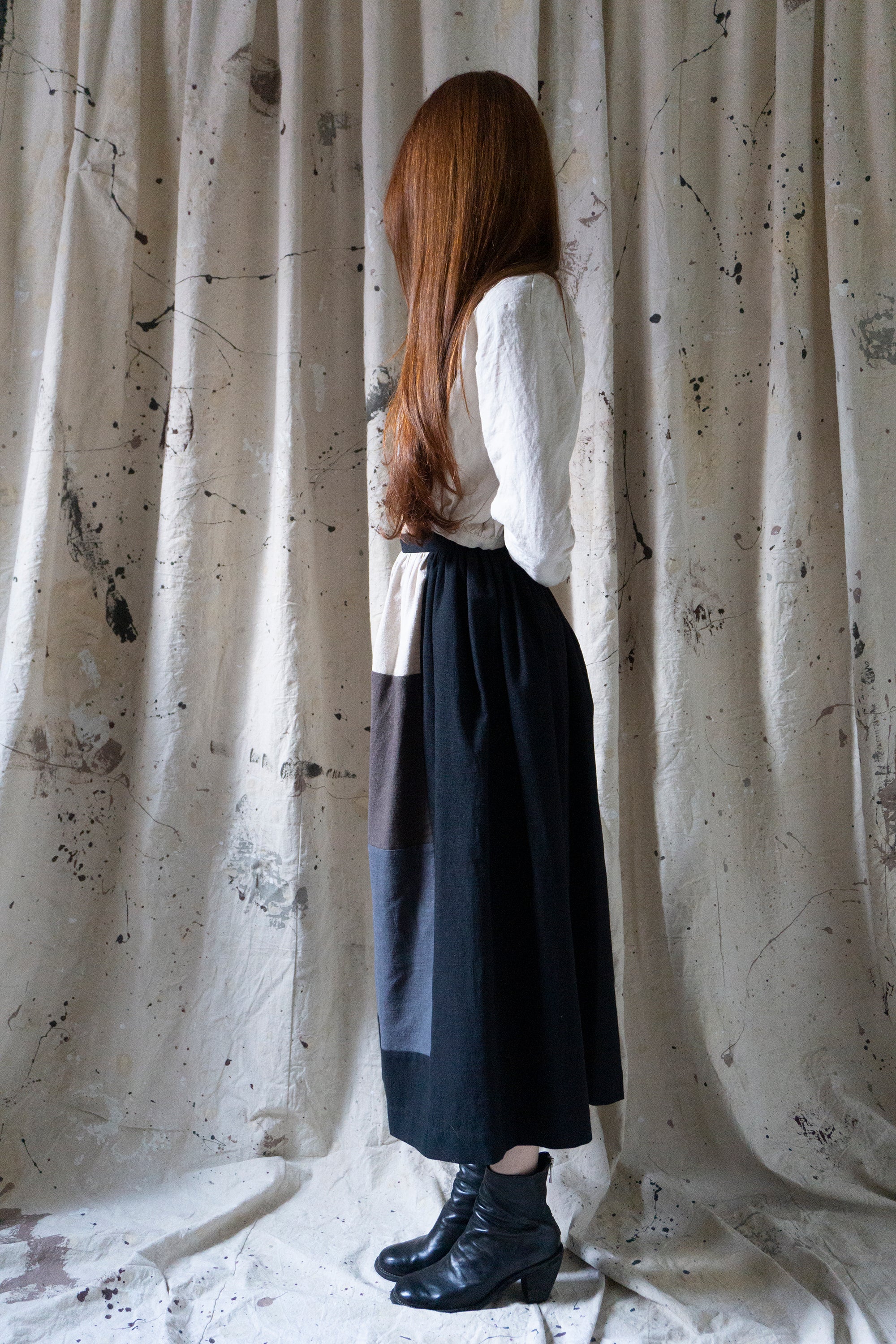 Callisto Top - Salt Linen