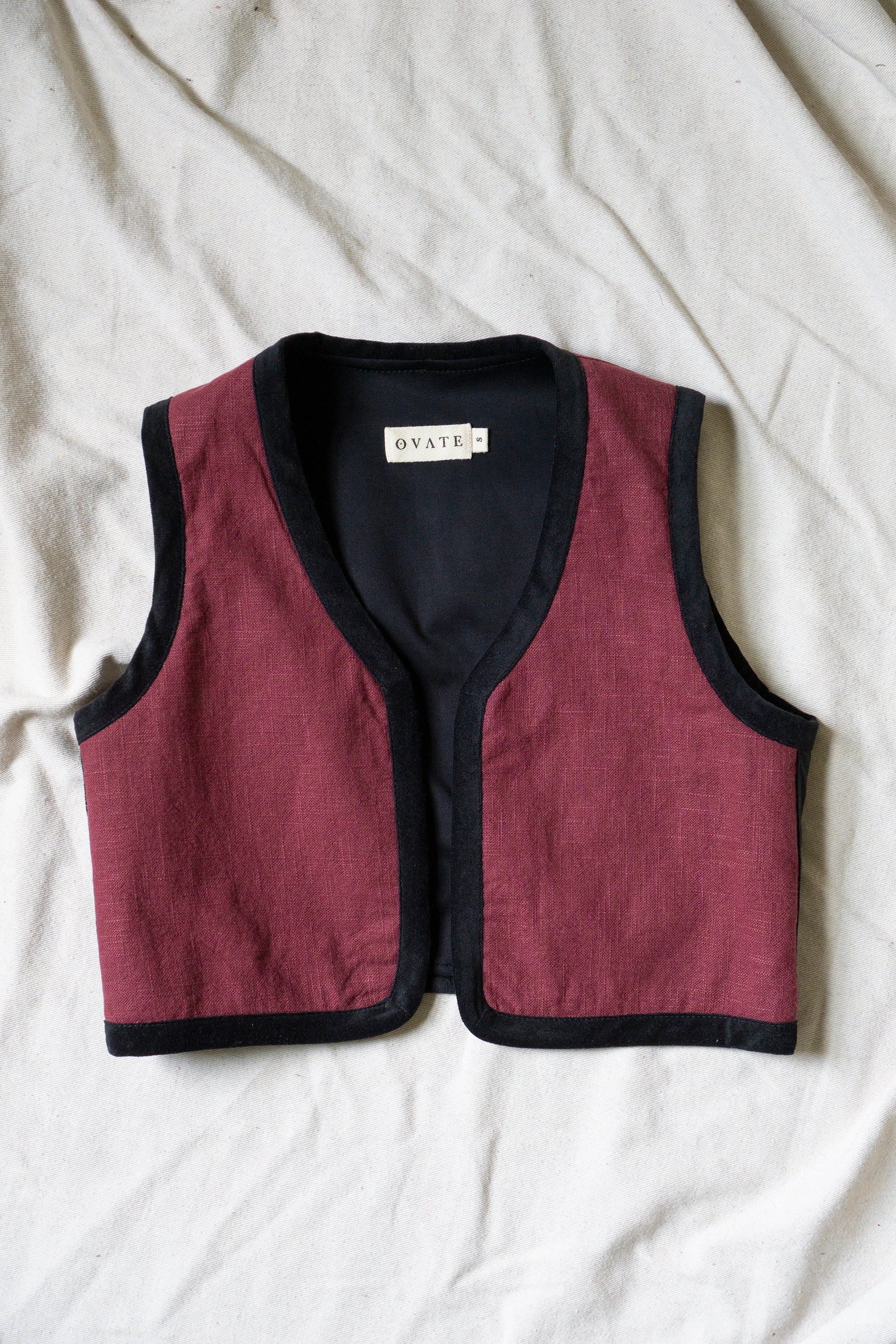 Elis Vest - Burgundy