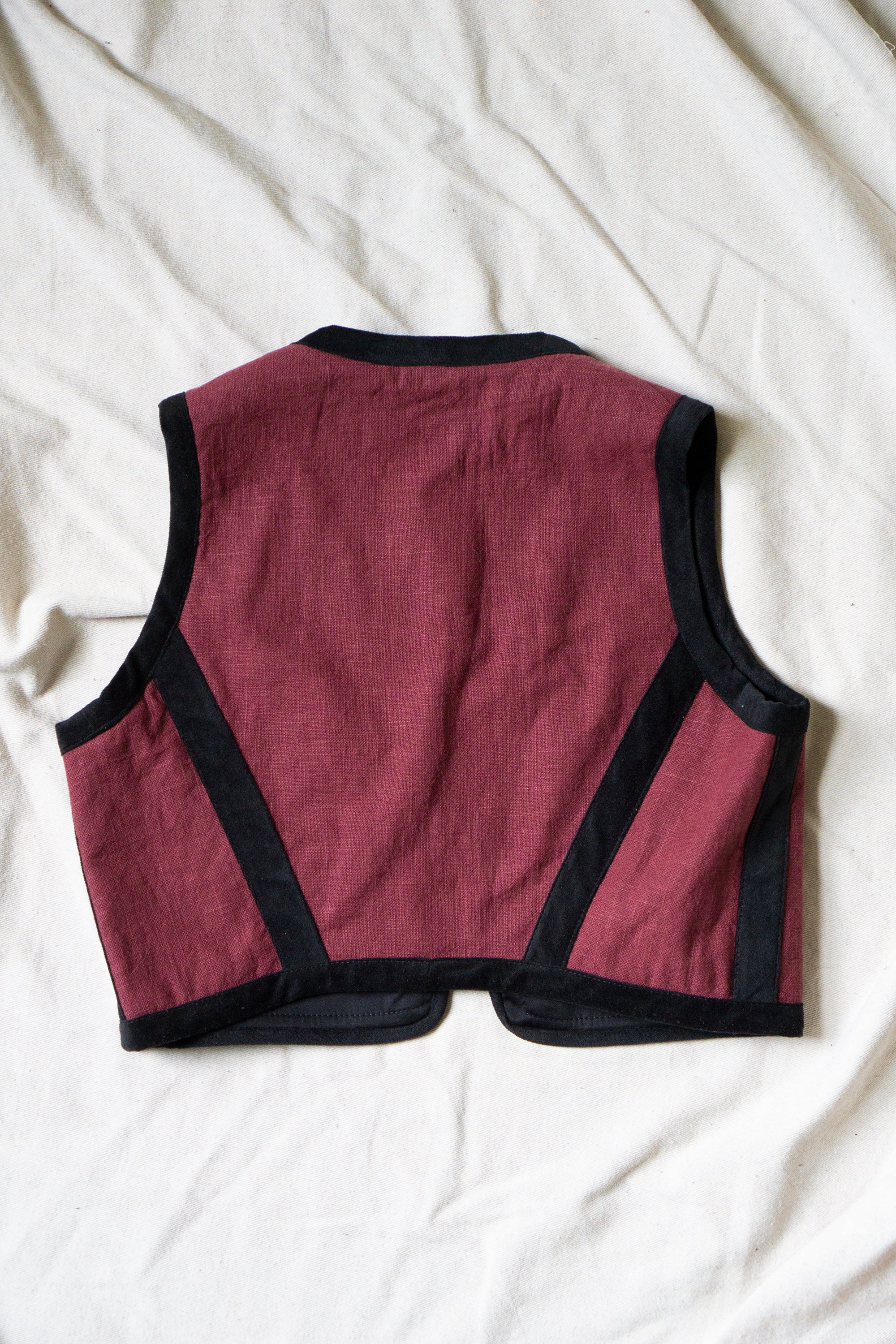 Elis Vest - Burgundy